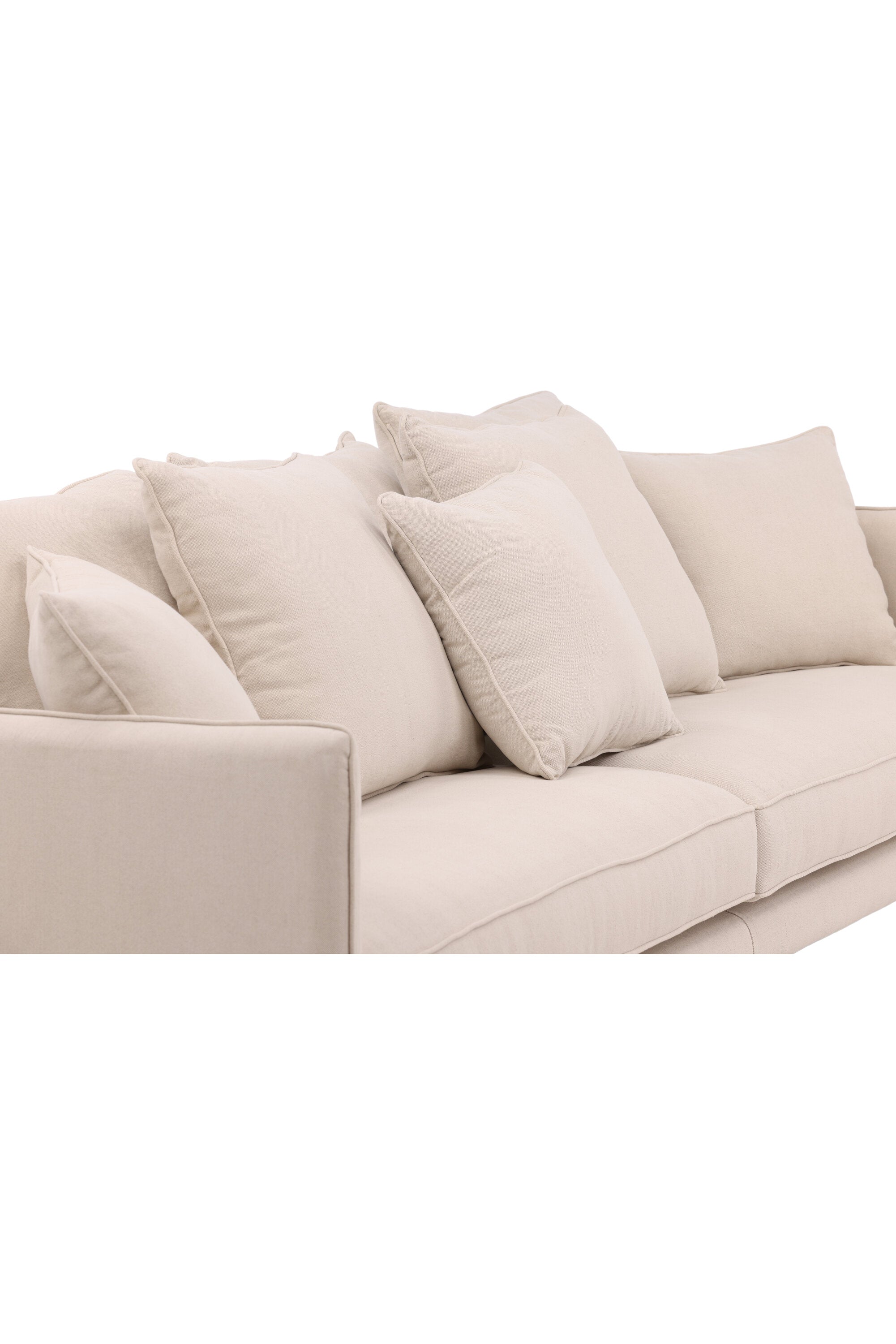 Segelskären Sofa in Beige präsentiert im Onlineshop von KAQTU Design AG. 3er Sofa ist von Vind