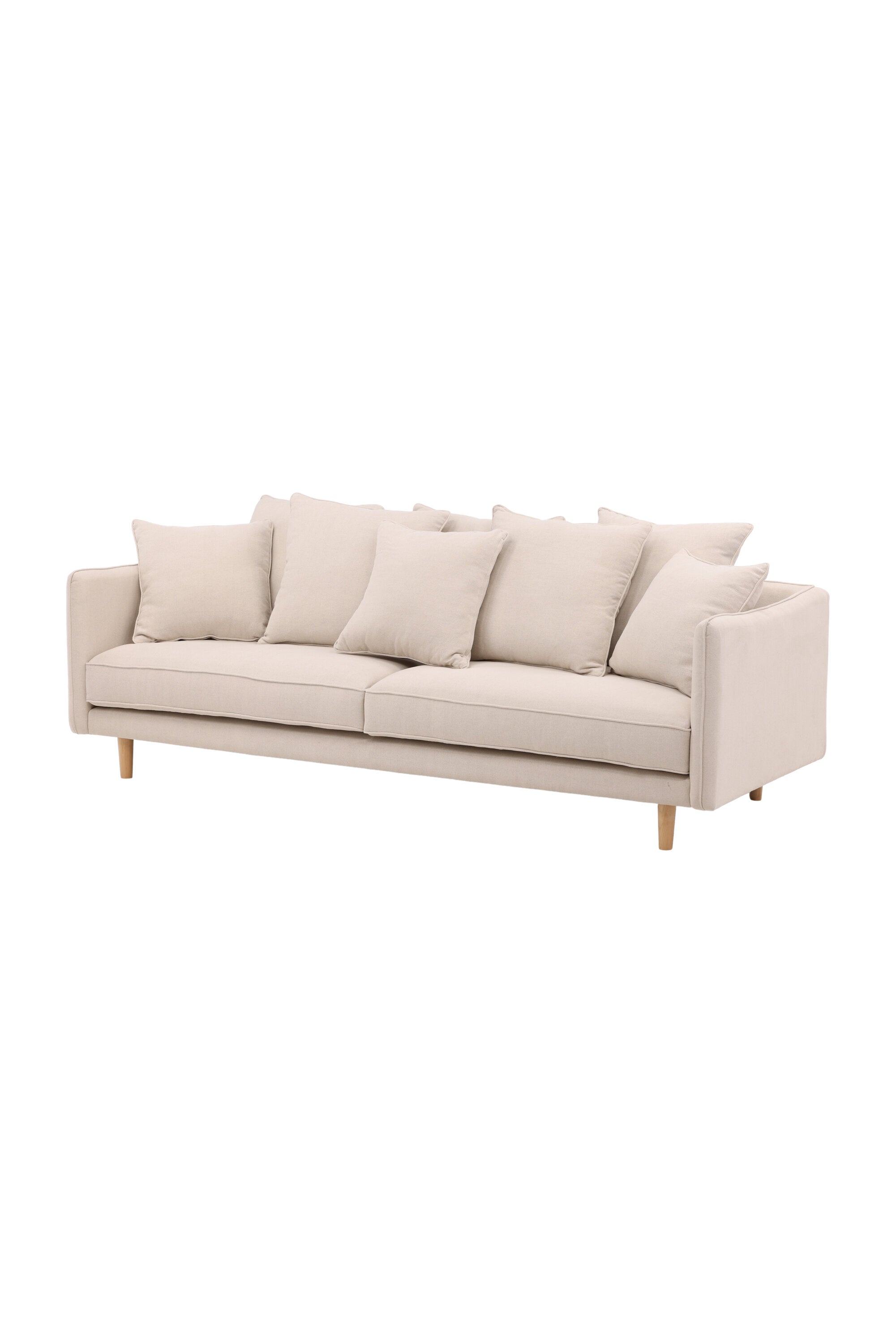 Segelskären Sofa in Beige präsentiert im Onlineshop von KAQTU Design AG. 3er Sofa ist von Vind
