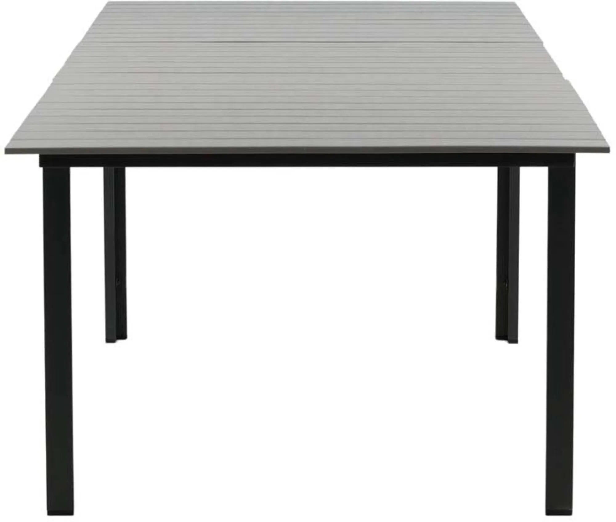Moderner, ausziehbarer Gartentisch von Venture Home, ideal für stilvolle Außenbereiche, flexibel von 100 bis 150 cm.