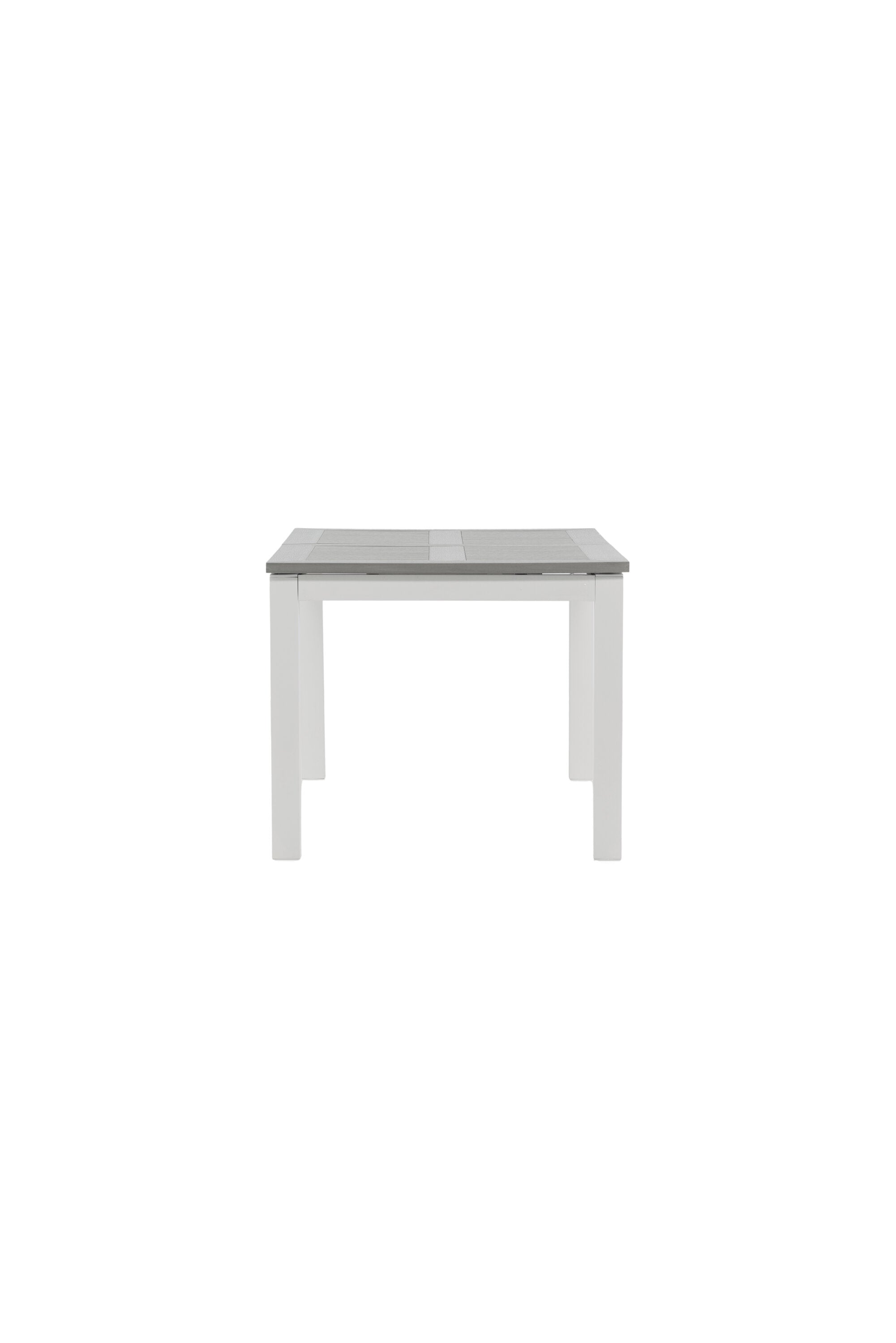 Albany Gartentisch ausziehbar in Weiss / Grau präsentiert im Onlineshop von KAQTU Design AG. Gartentisch ist von Venture Home