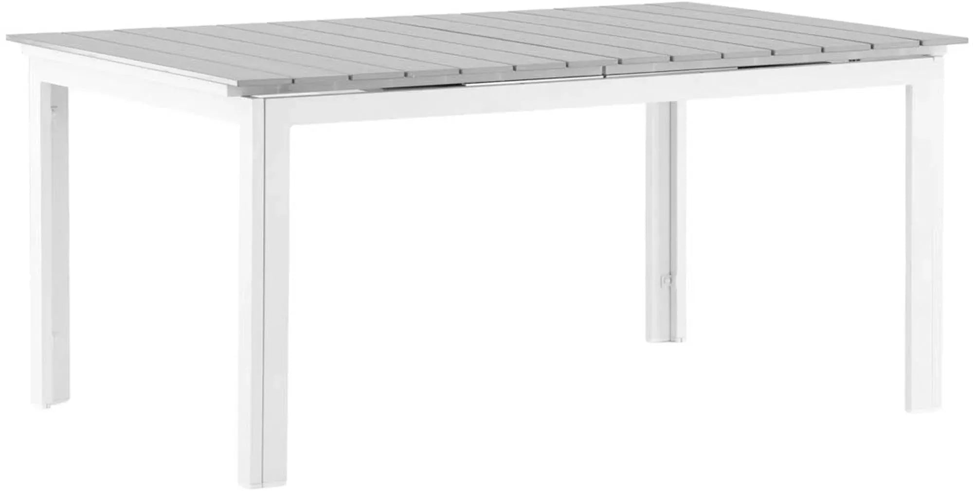 Moderner, ausziehbarer Gartentisch von Venture Home, ideal für stilvolle Außenbereiche, flexibel von 100 bis 150 cm.