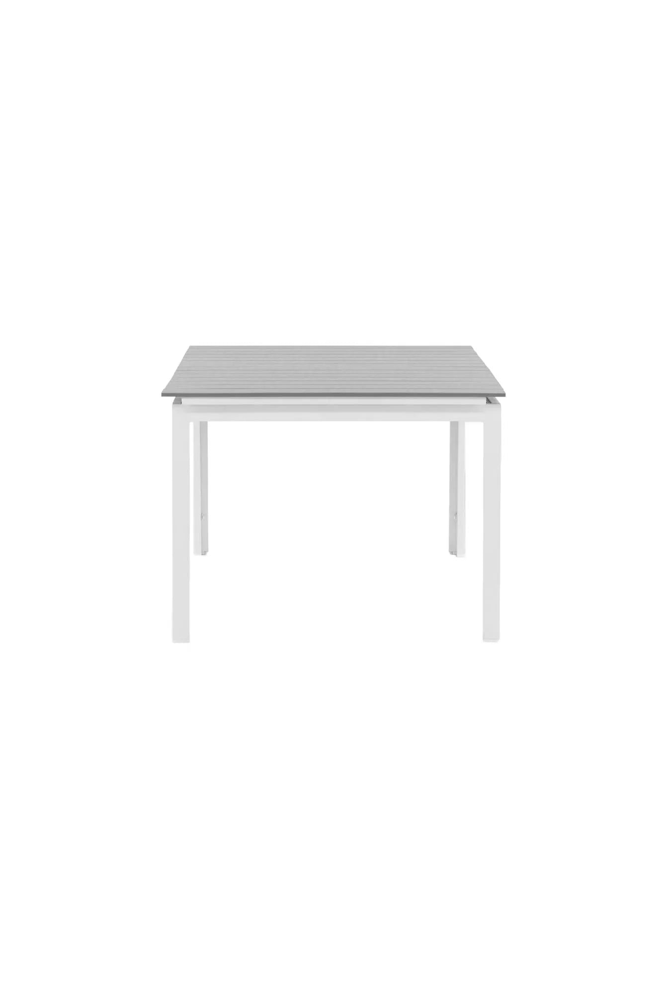 Eleganter, ausziehbarer Gartentisch von Venture Home, perfekt für moderne Außenbereiche, anpassbar von 100 bis 150 cm.