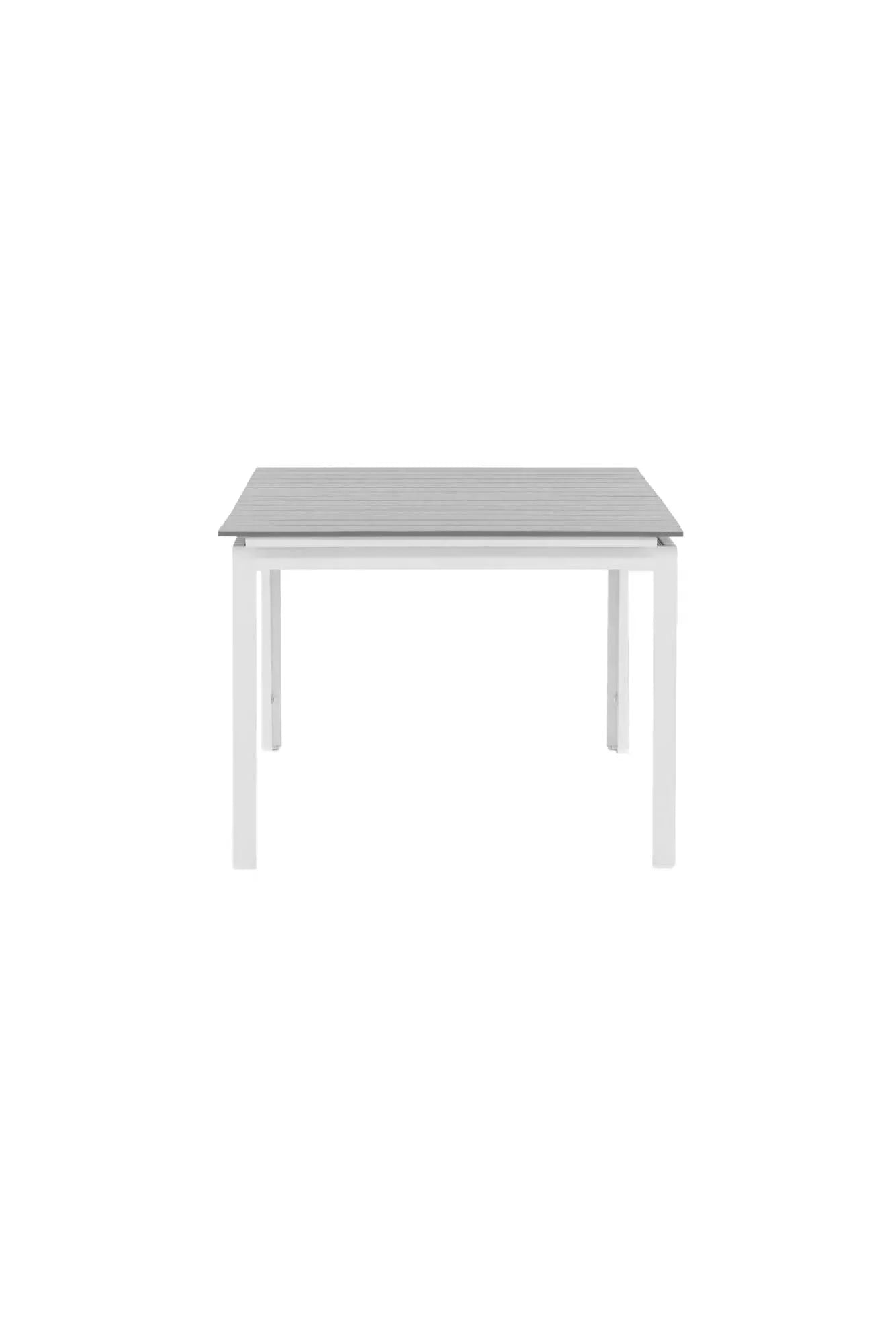 Eleganter, ausziehbarer Gartentisch von Venture Home, perfekt für moderne Außenbereiche, anpassbar von 100 bis 150 cm.