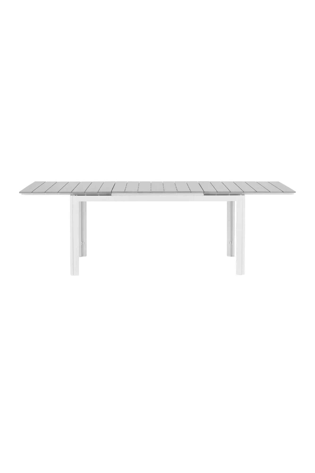 Moderner, ausziehbarer Gartentisch von Venture Home, ideal für stilvolle Außenbereiche, flexibel von 100 bis 150 cm.
