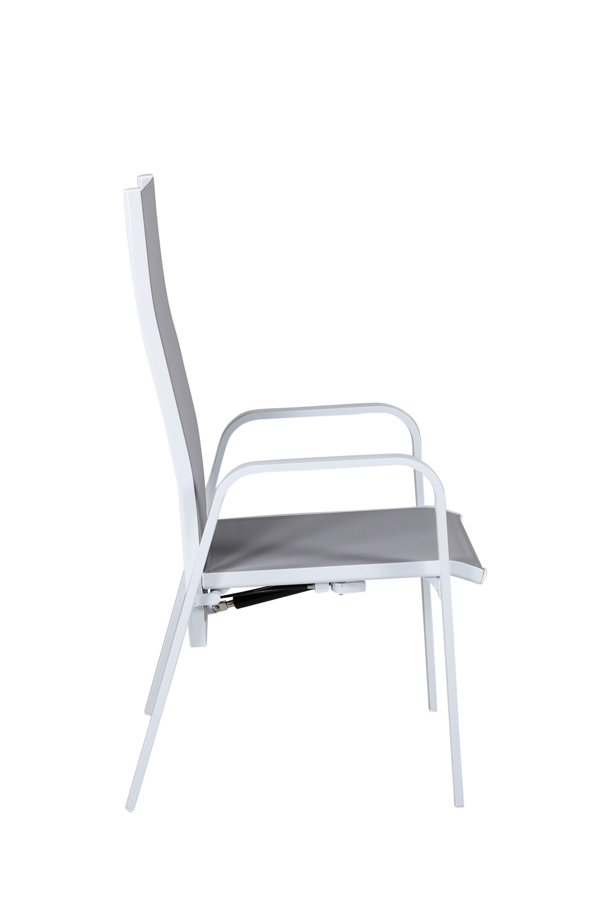 Copacabana Stuhl in Grau präsentiert im Onlineshop von KAQTU Design AG. Gartenstuhl mit Armlehnen ist von Venture Home
