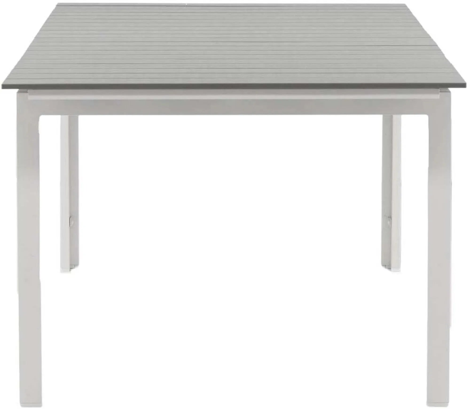 Eleganter, ausziehbarer Gartentisch von Venture Home, perfekt für moderne Außenbereiche, anpassbar von 100 bis 150 cm.
