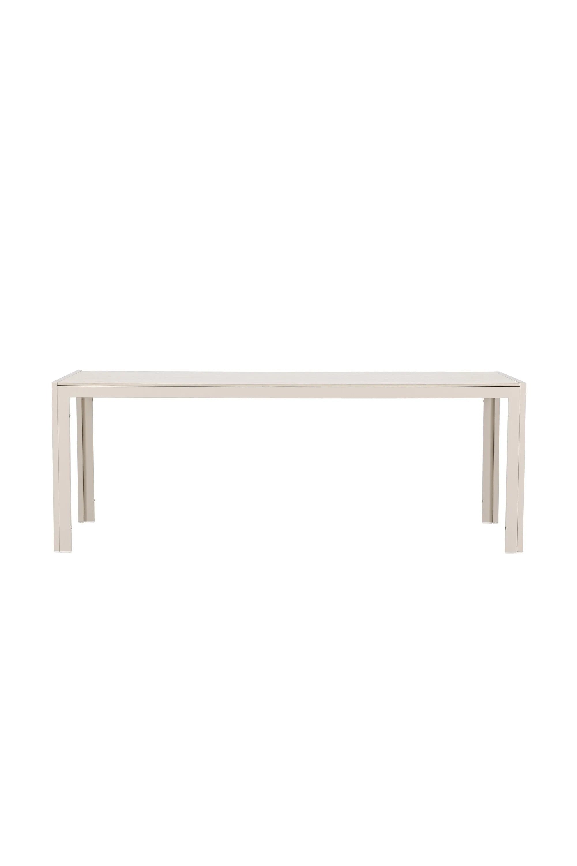 Rechteckiger Gartentisch von Venture Home, wetterbeständig und stabil, perfekt für Garten oder Terrasse, modernes und elegantes Design.