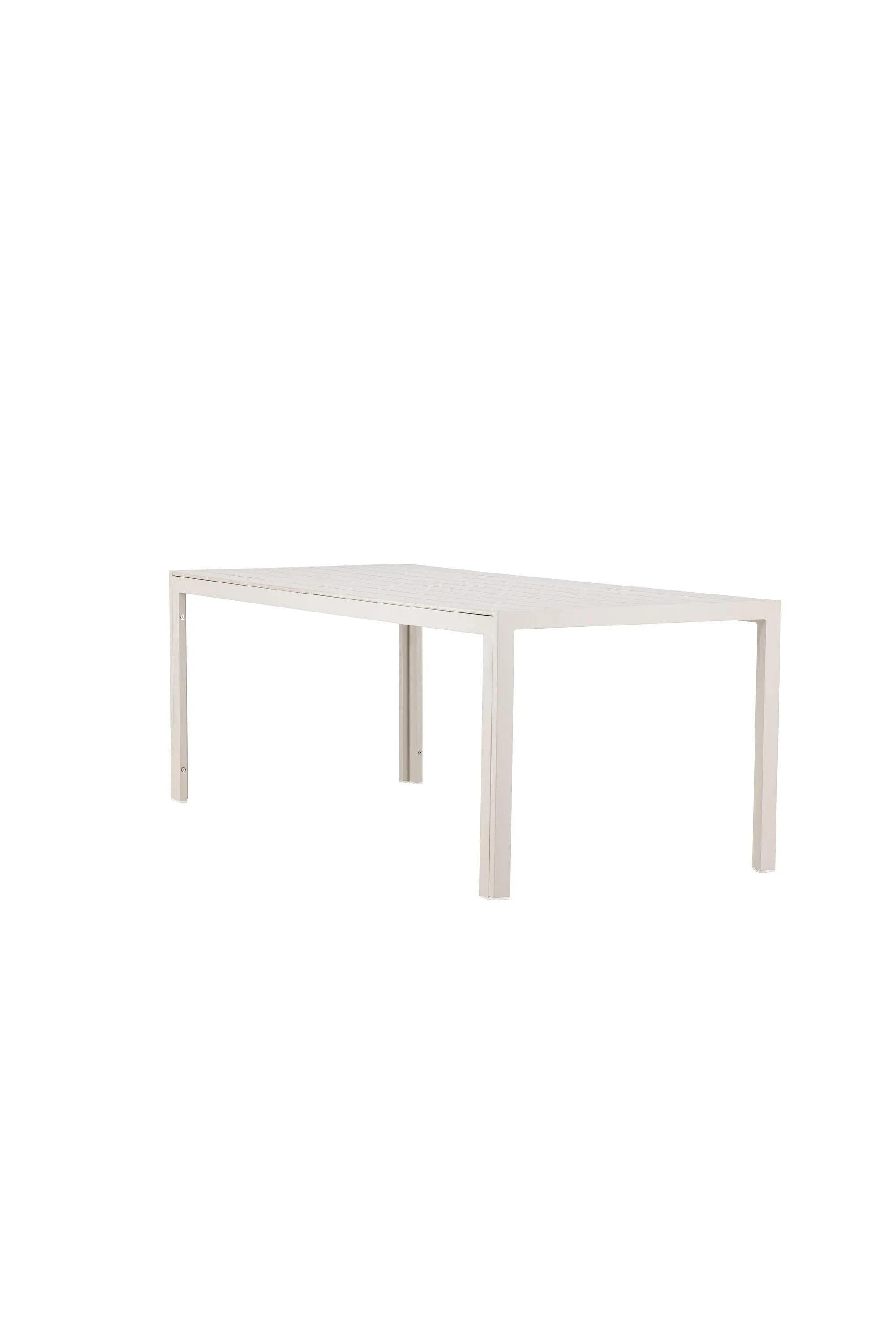 Rechteckiger Gartentisch von Venture Home, wetterbeständig und stabil, perfekt für Garten oder Terrasse, modernes und elegantes Design.