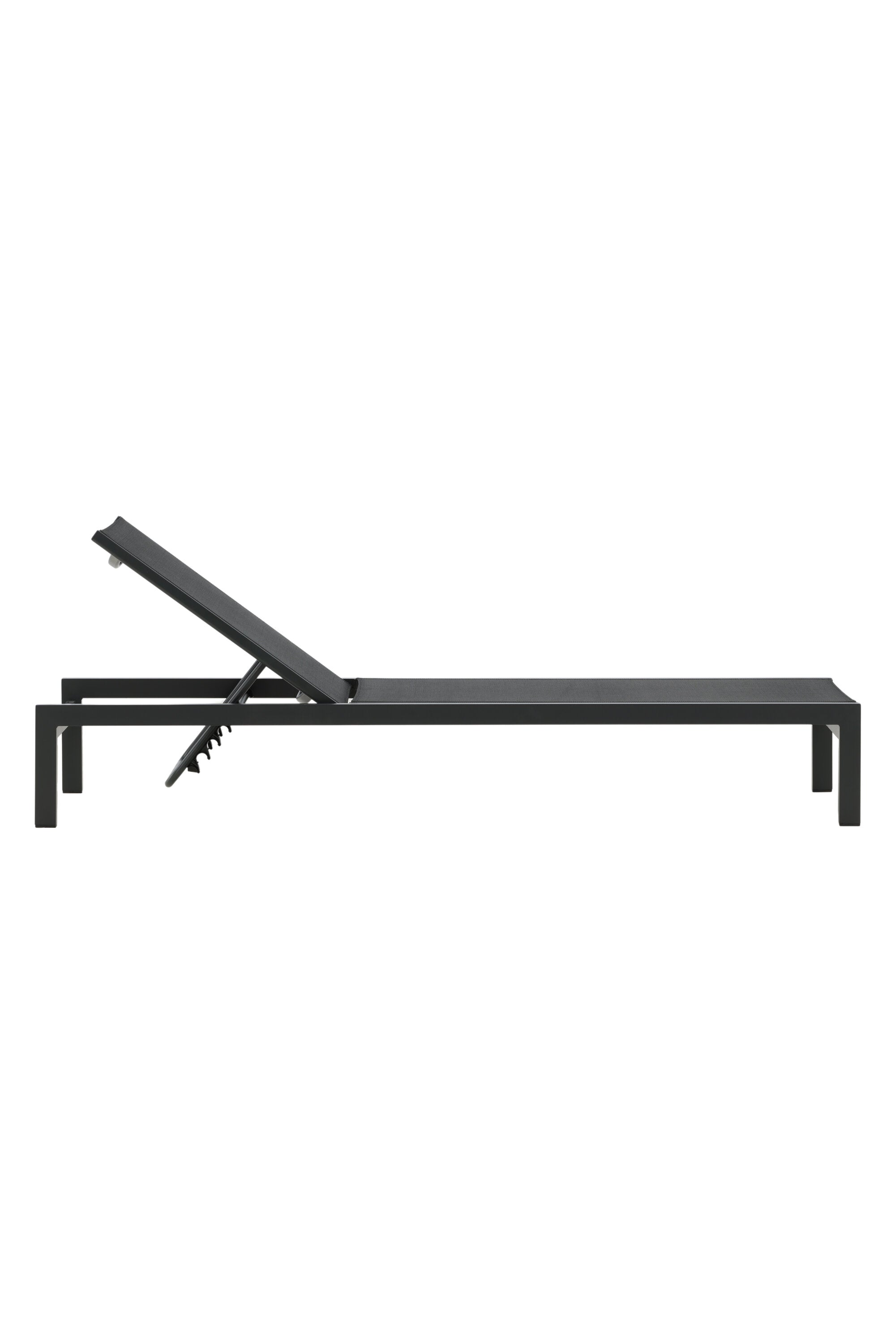 Copacabana Sonnenliege in Schwarz präsentiert im Onlineshop von KAQTU Design AG. Liegestuhl ist von Venture Home