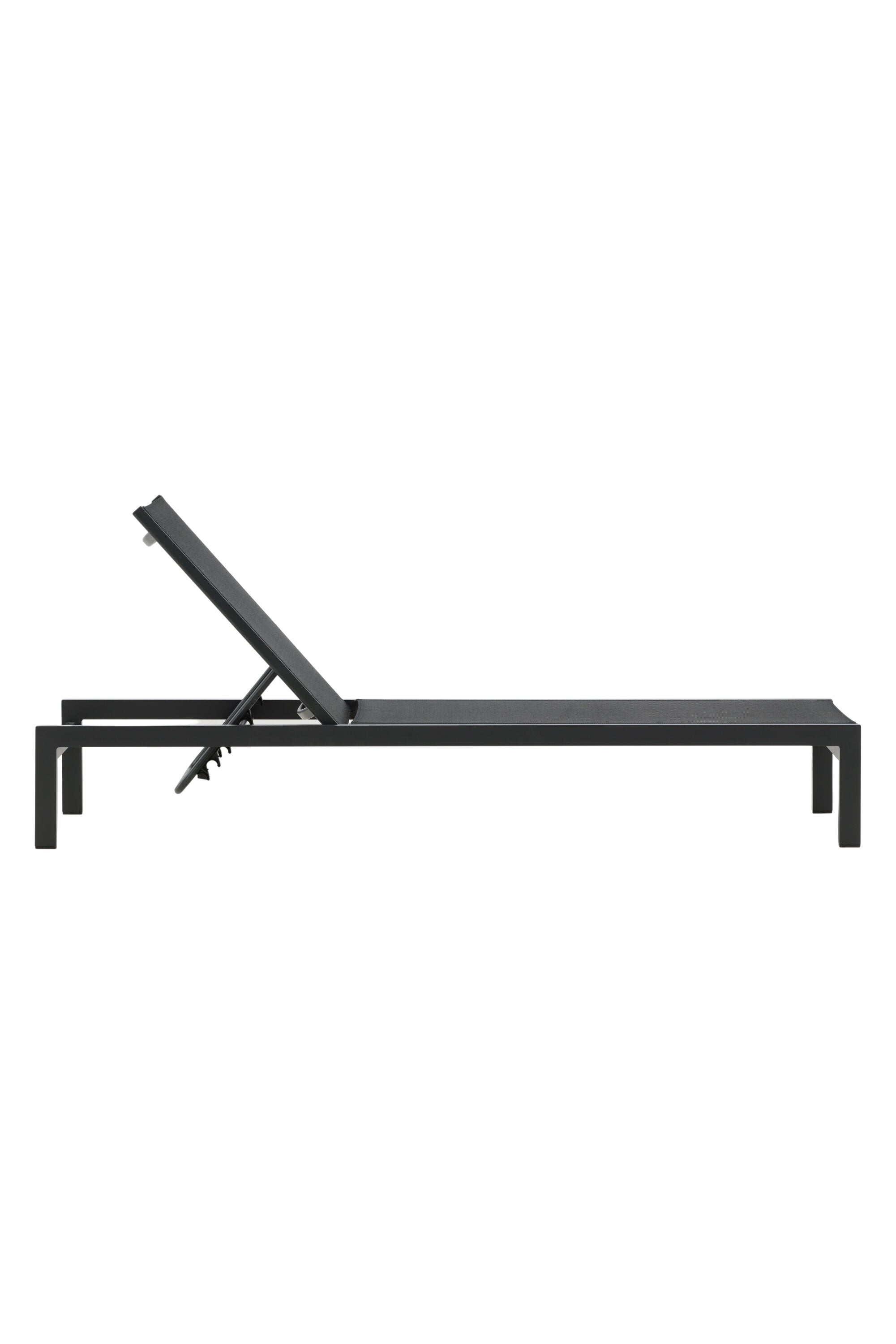 Copacabana Sonnenliege in Schwarz präsentiert im Onlineshop von KAQTU Design AG. Liegestuhl ist von Venture Home