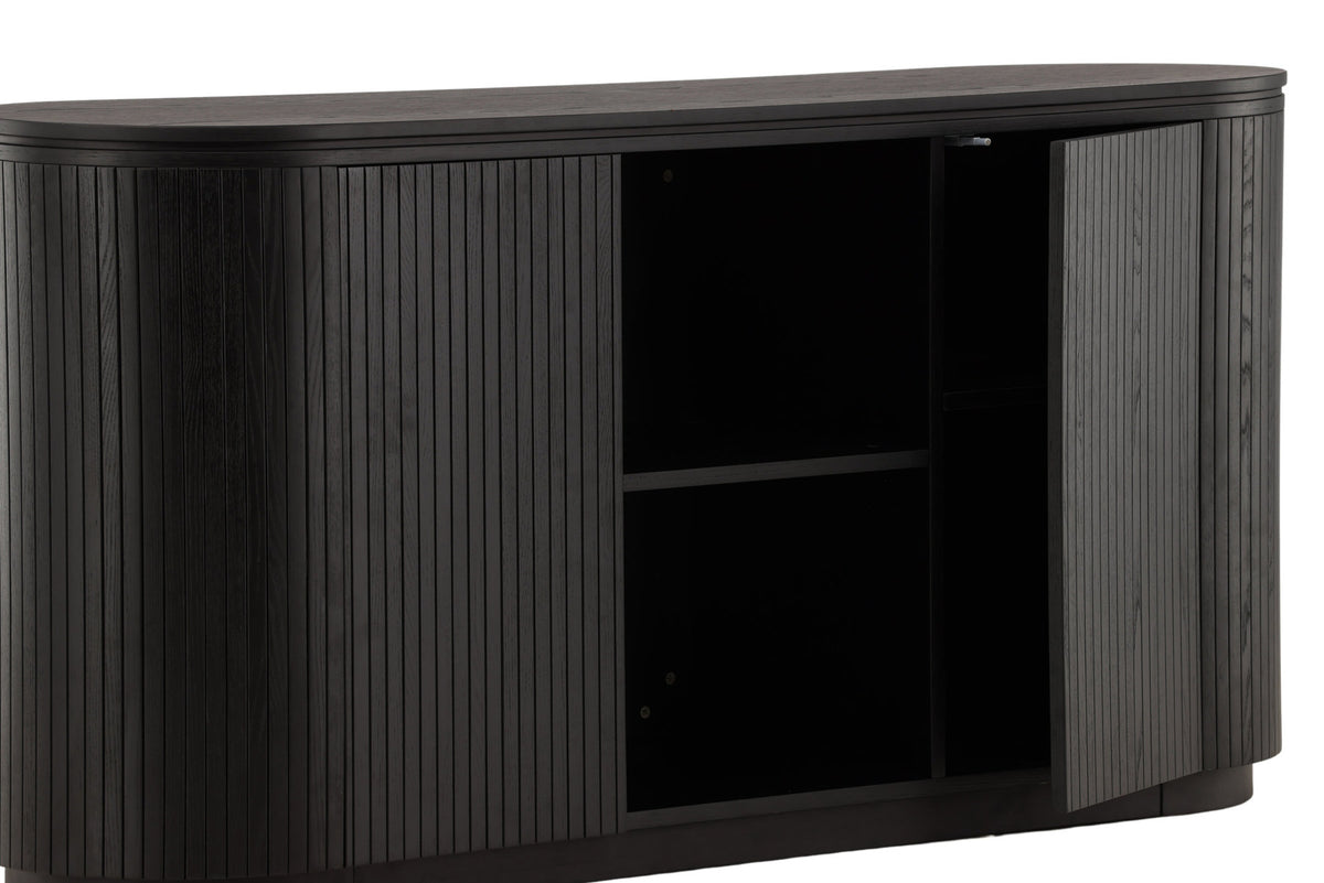 Fjällbacka Sideboard in Schwarz präsentiert im Onlineshop von KAQTU Design AG. Cabinet ist von Vind
