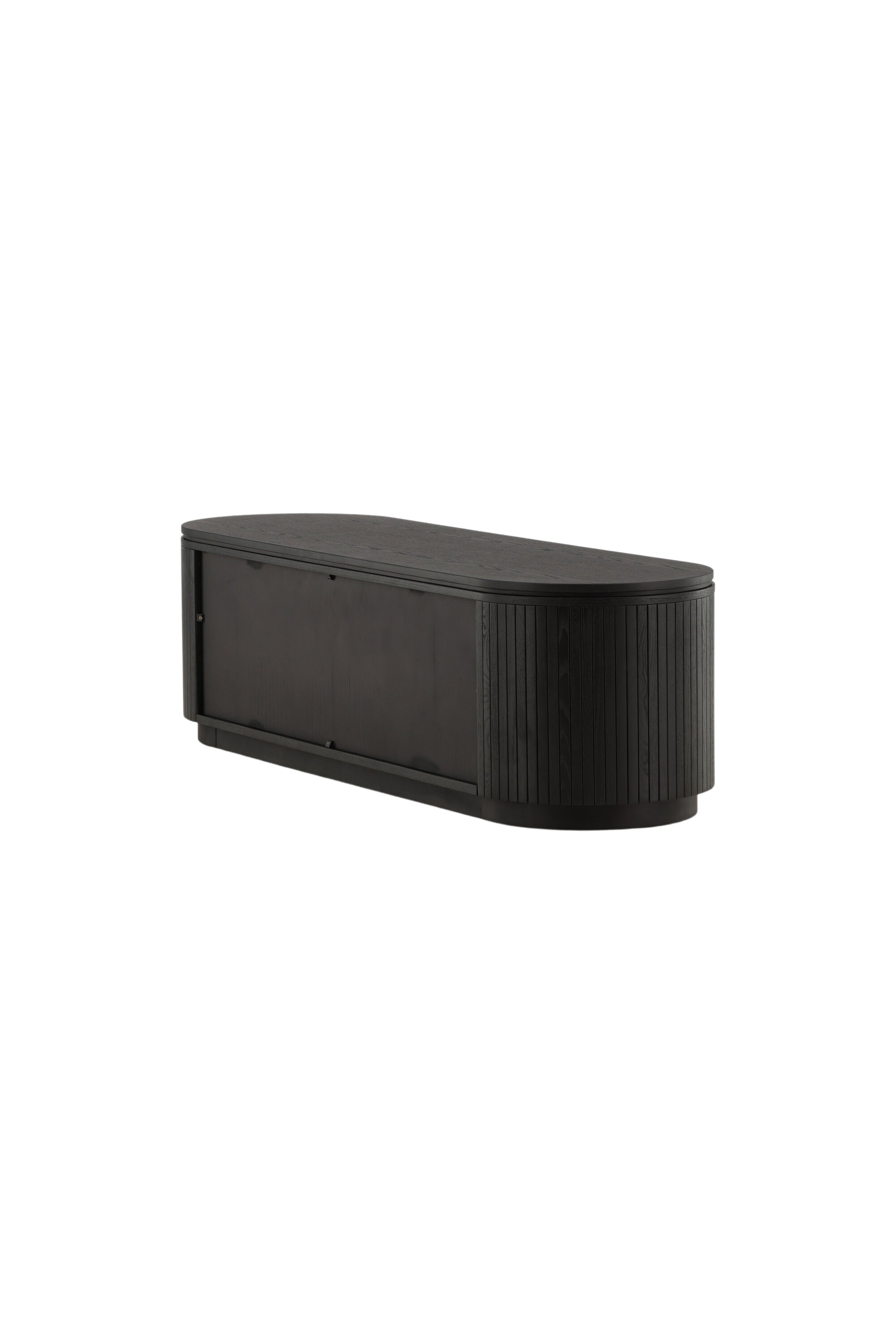 Fjällbacka TV Ständer in Schwarz präsentiert im Onlineshop von KAQTU Design AG. TV-Möbel ist von Vind