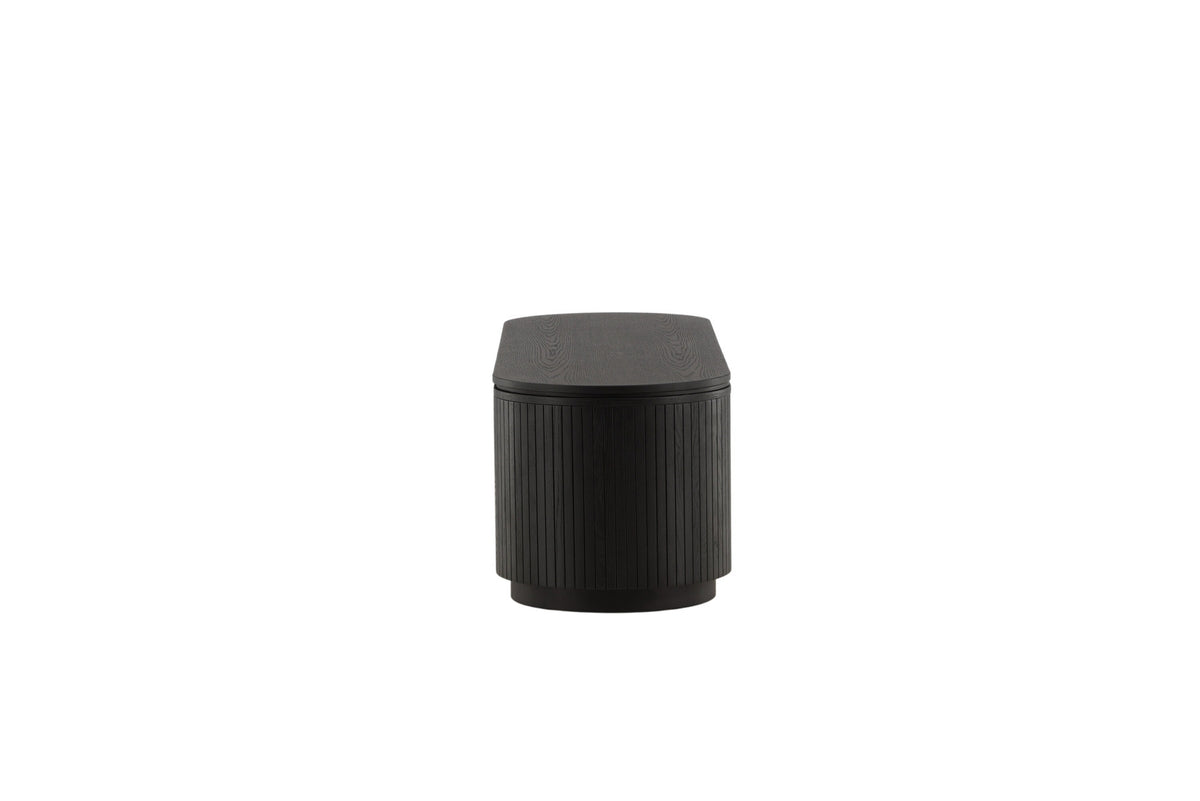 Fjällbacka TV Ständer in Schwarz präsentiert im Onlineshop von KAQTU Design AG. TV-Möbel ist von Vind