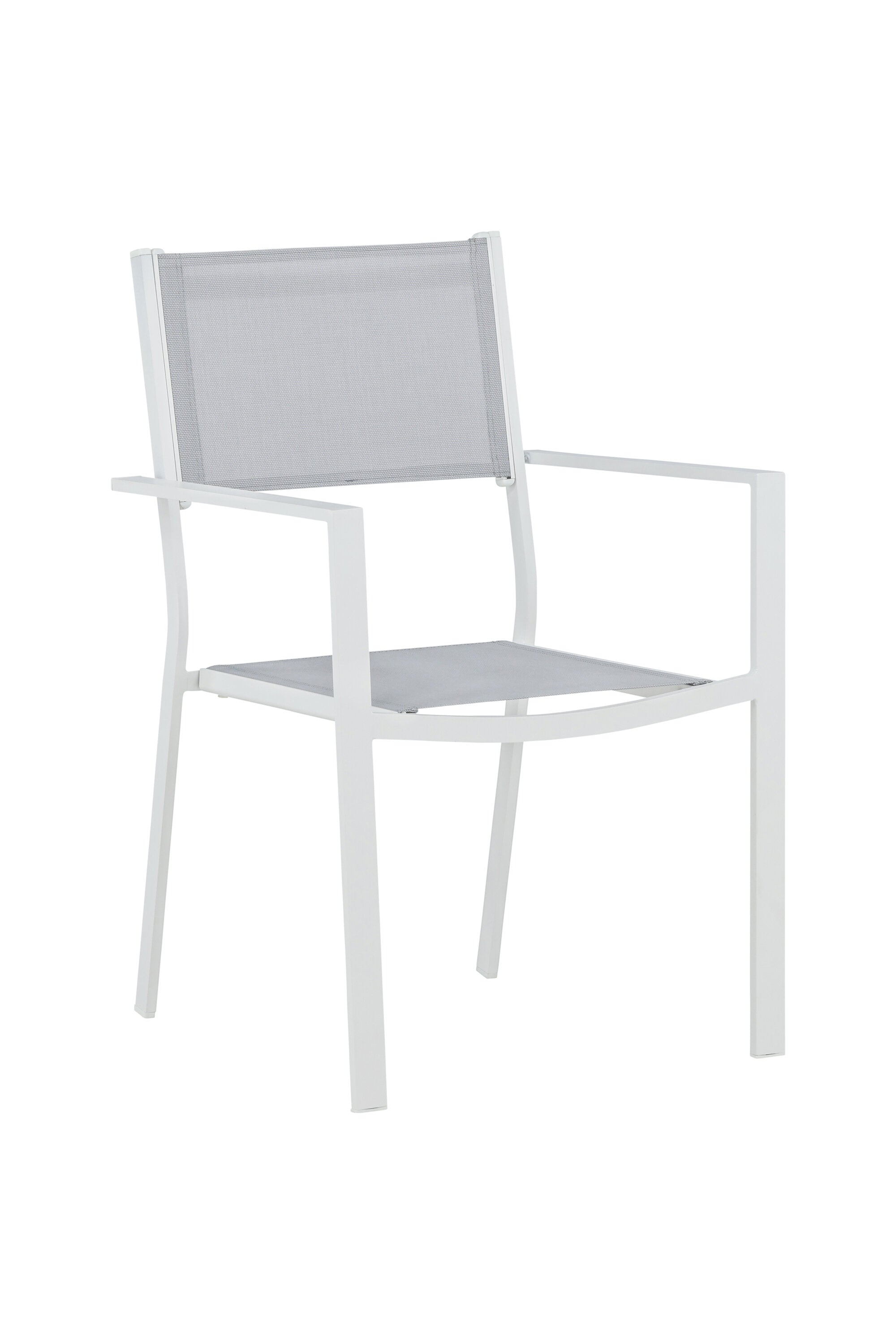 Copacabana Stapelstuhl in Weiss präsentiert im Onlineshop von KAQTU Design AG. Gartenstuhl mit Armlehnen ist von Venture Home