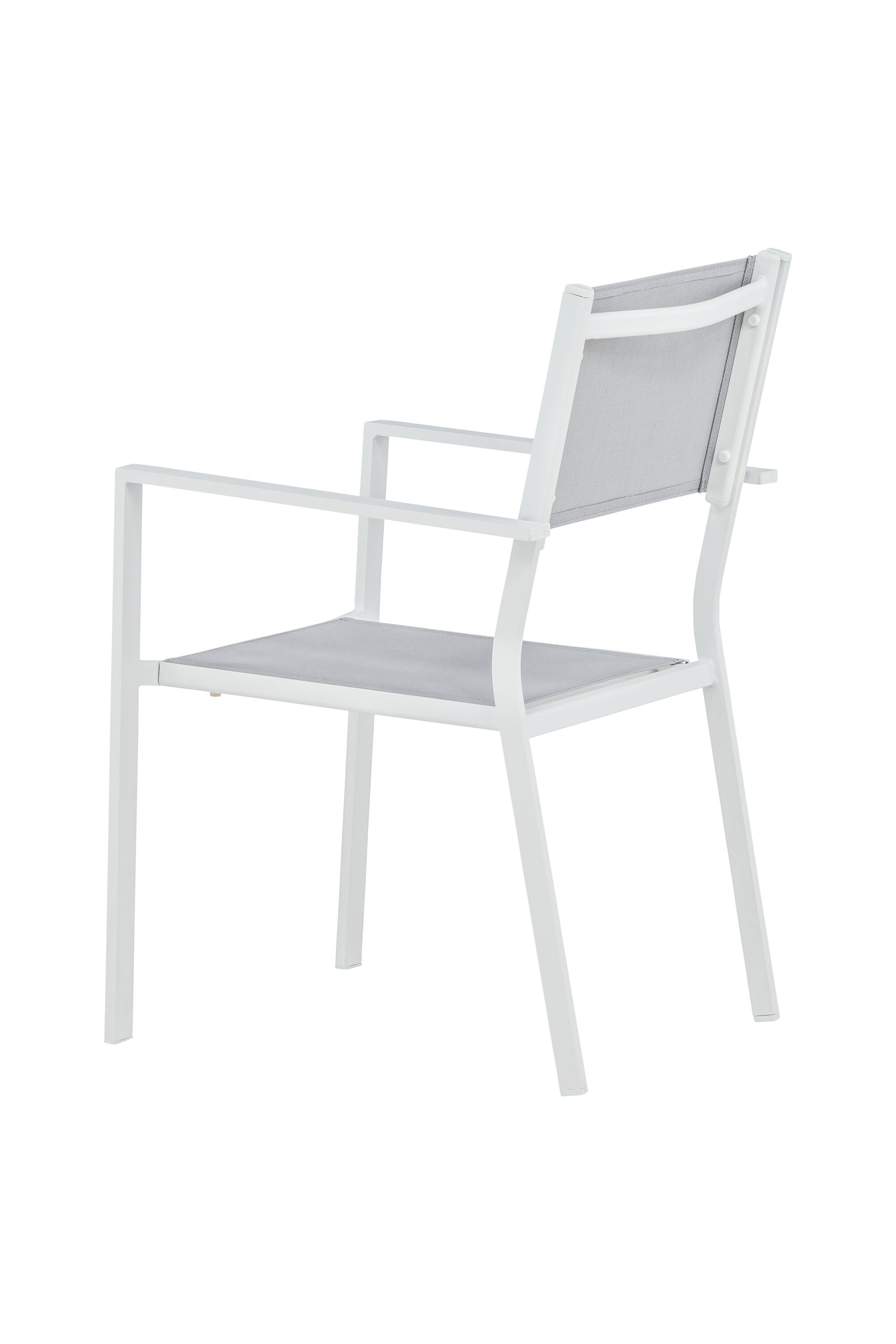 Copacabana Stapelstuhl in Weiss präsentiert im Onlineshop von KAQTU Design AG. Gartenstuhl mit Armlehnen ist von Venture Home