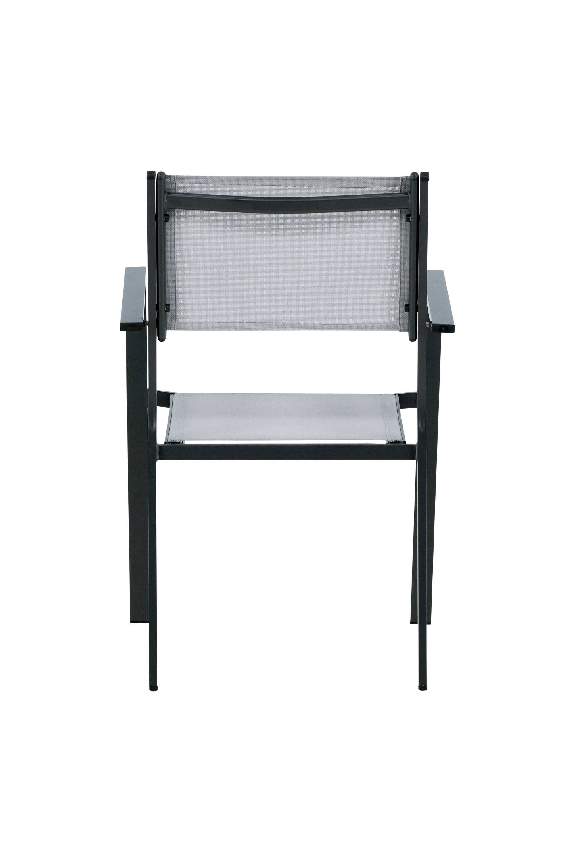 Copacabana Stapelstuhl in Grau präsentiert im Onlineshop von KAQTU Design AG. Gartenstuhl mit Armlehnen ist von Venture Home