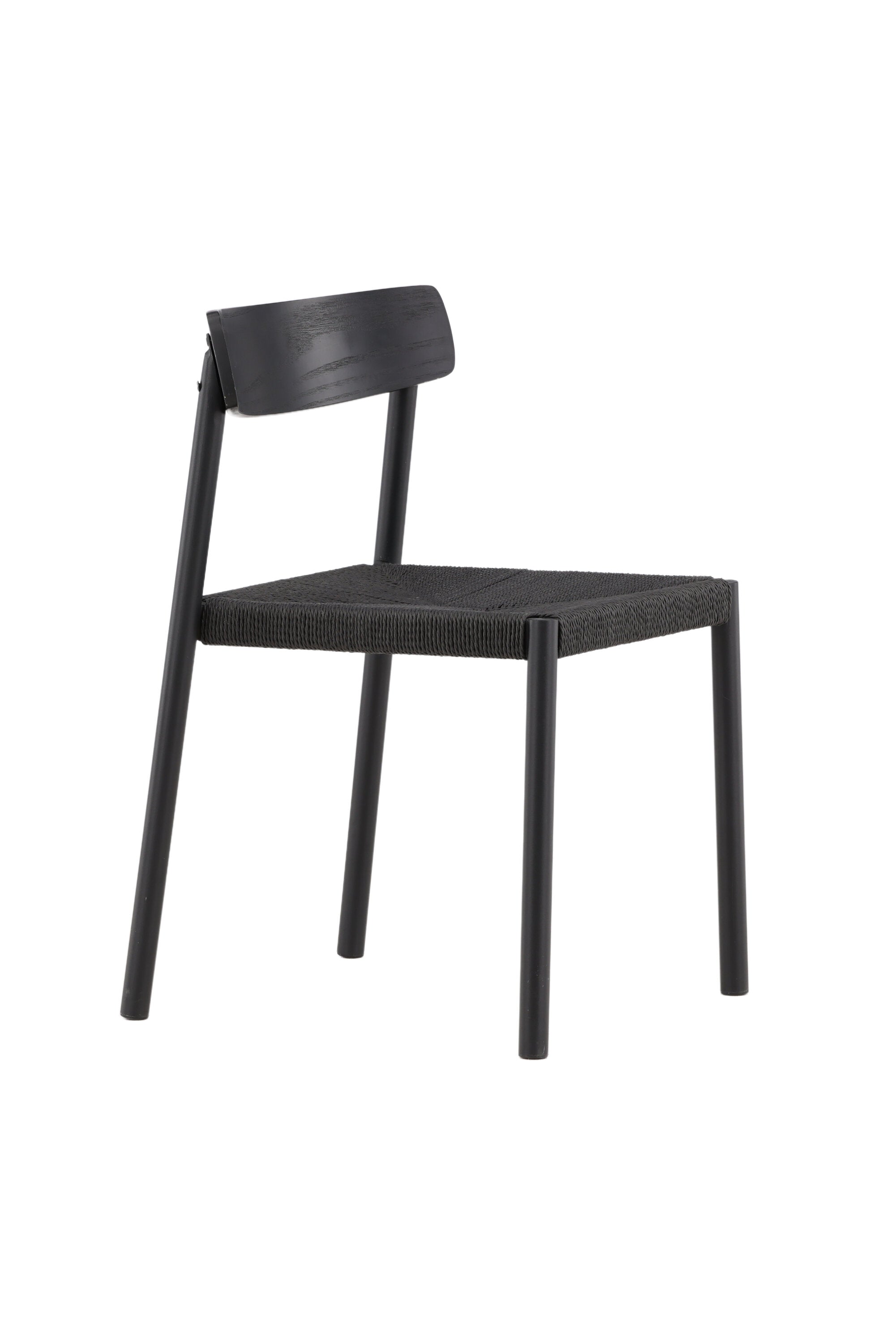 Malmö Stuhl in Schwarz präsentiert im Onlineshop von KAQTU Design AG. Stuhl ist von Vind