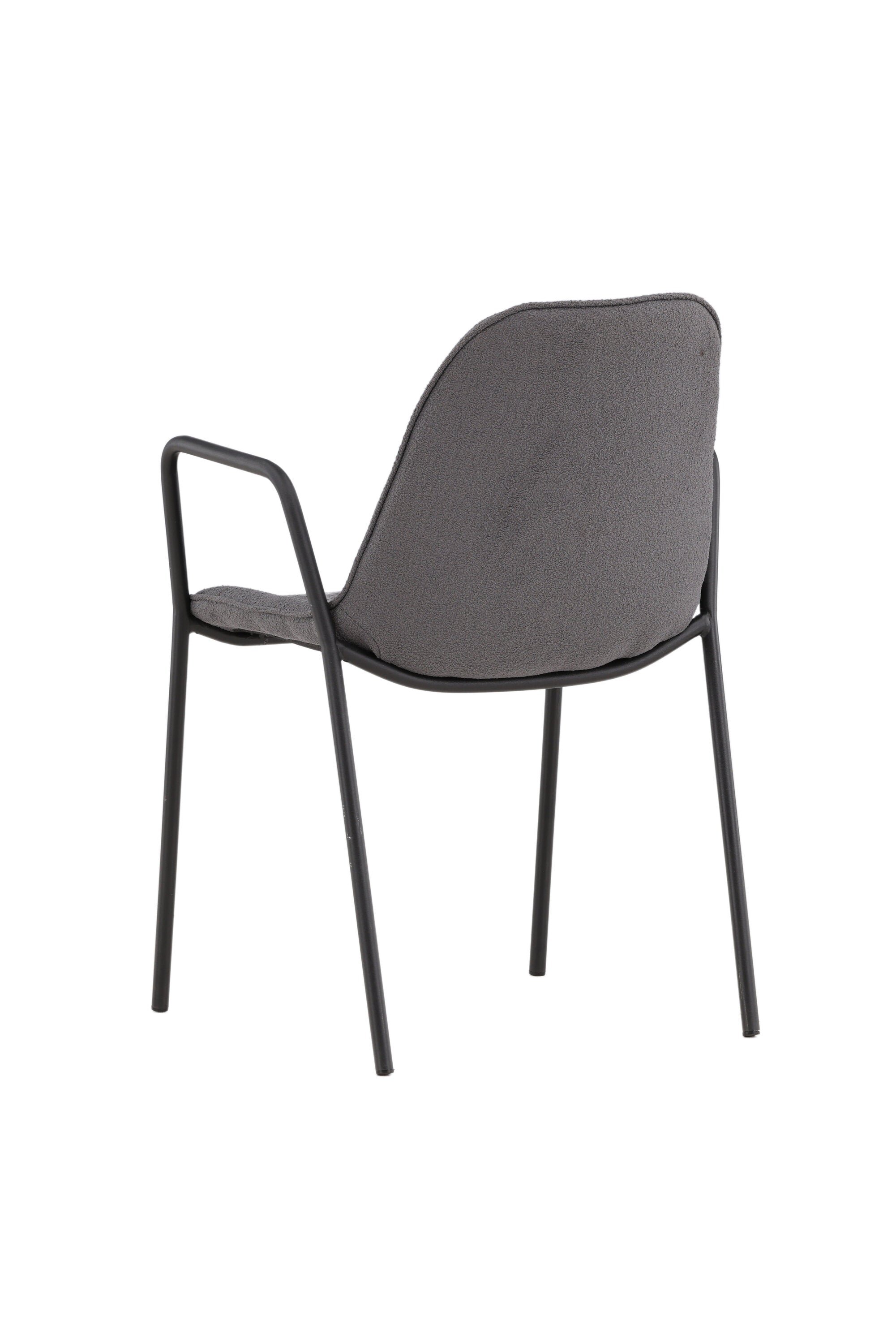 Klädesholmen Stuhl in Dunkelgrau präsentiert im Onlineshop von KAQTU Design AG. Stuhl mit Armlehne ist von Vind