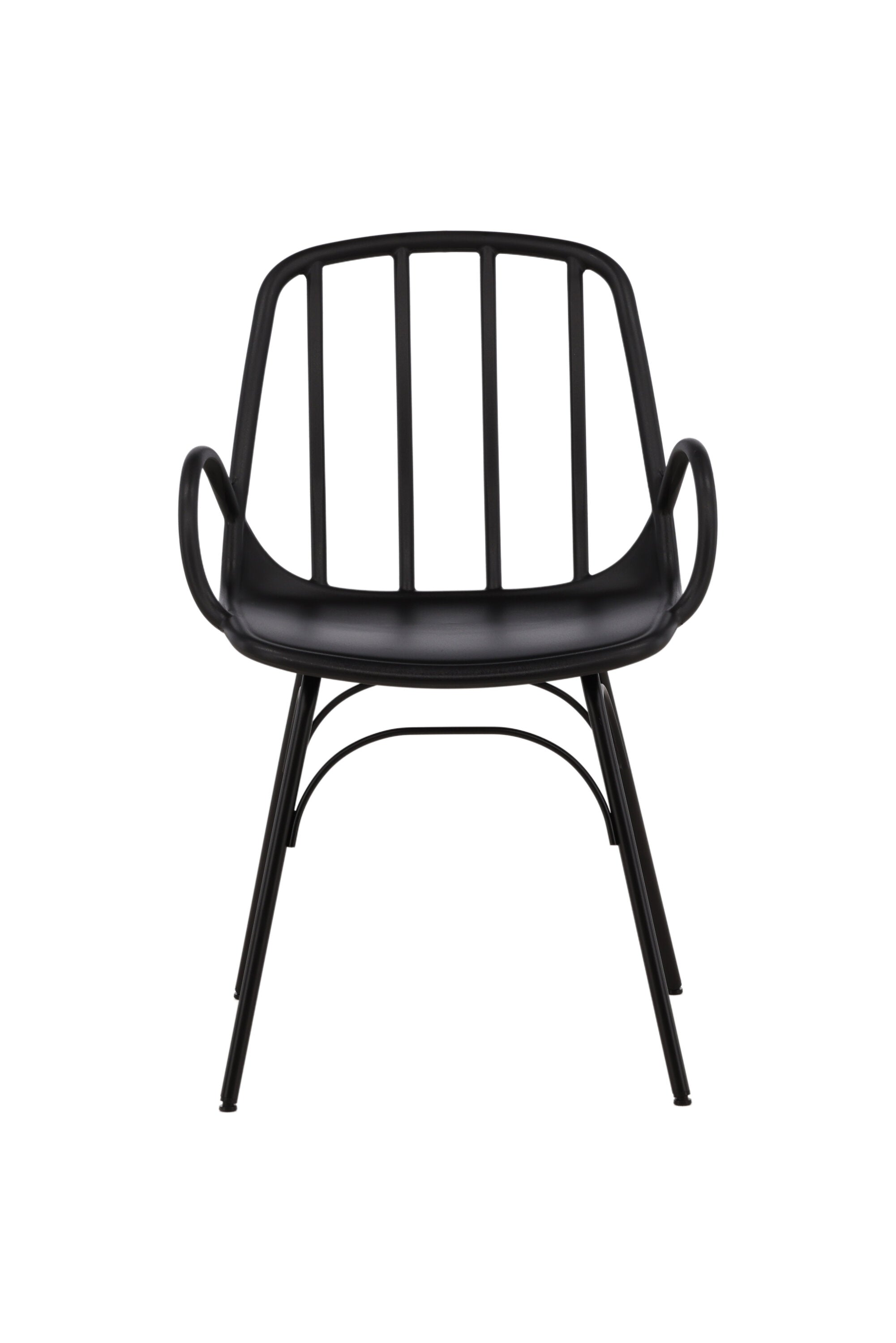 Dyrön Stuhl in Schwarz präsentiert im Onlineshop von KAQTU Design AG. Stuhl mit Armlehne ist von Venture Home