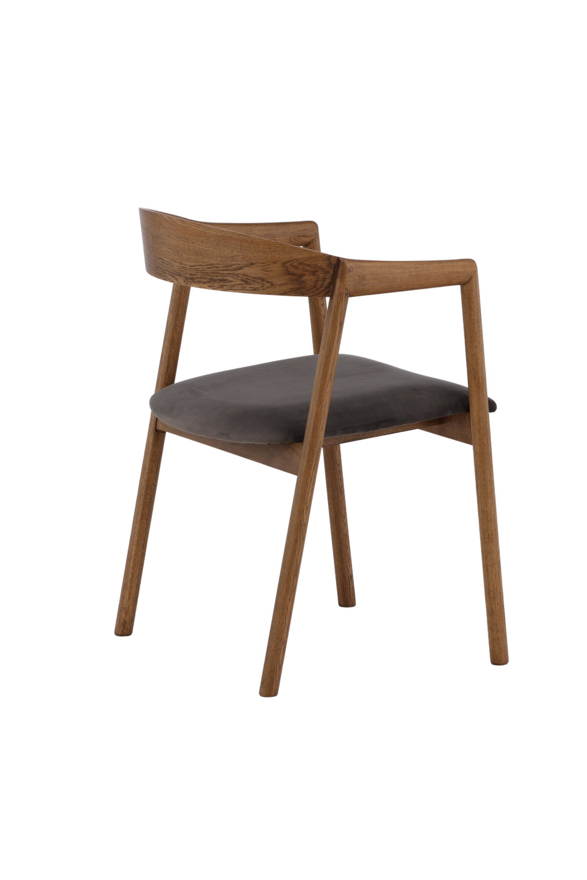 Långön Esszimmerstuhl in Braun präsentiert im Onlineshop von KAQTU Design AG. Stuhl mit Armlehne ist von Vind
