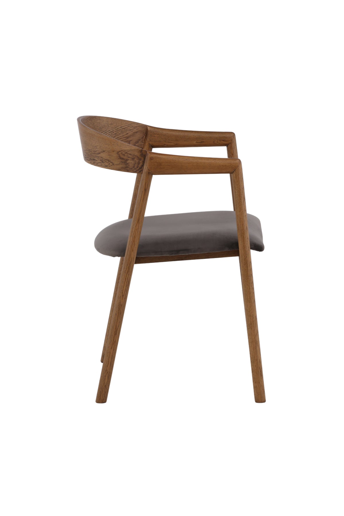 Långön Esszimmerstuhl in Braun präsentiert im Onlineshop von KAQTU Design AG. Stuhl mit Armlehne ist von Vind
