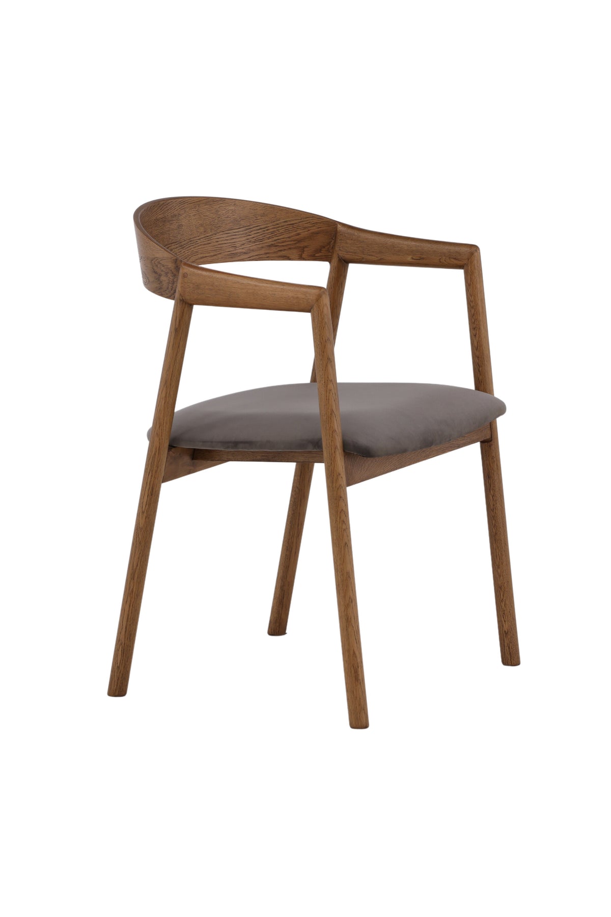 Långön Esszimmerstuhl in Braun präsentiert im Onlineshop von KAQTU Design AG. Stuhl mit Armlehne ist von Vind