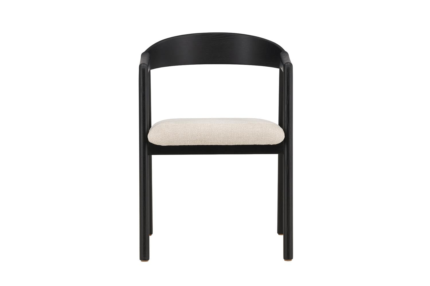 Långön Esszimmerstuhl in Schwarz präsentiert im Onlineshop von KAQTU Design AG. Stuhl mit Armlehne ist von Vind