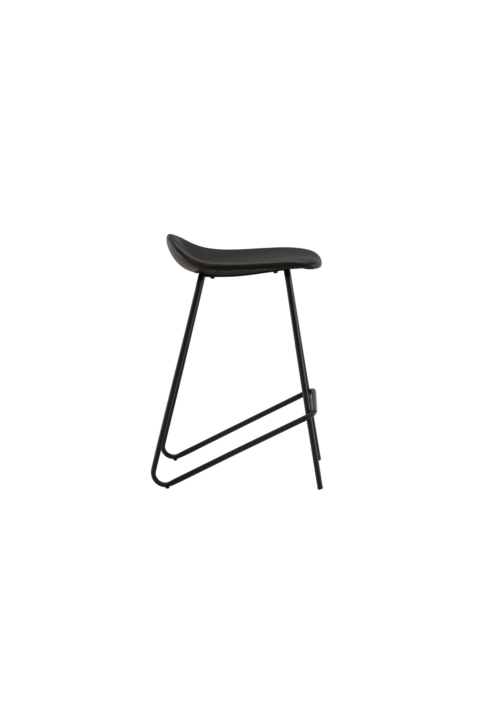 Grebbestad Barstuhl in Schwarz präsentiert im Onlineshop von KAQTU Design AG. Barstuhl ist von Vind