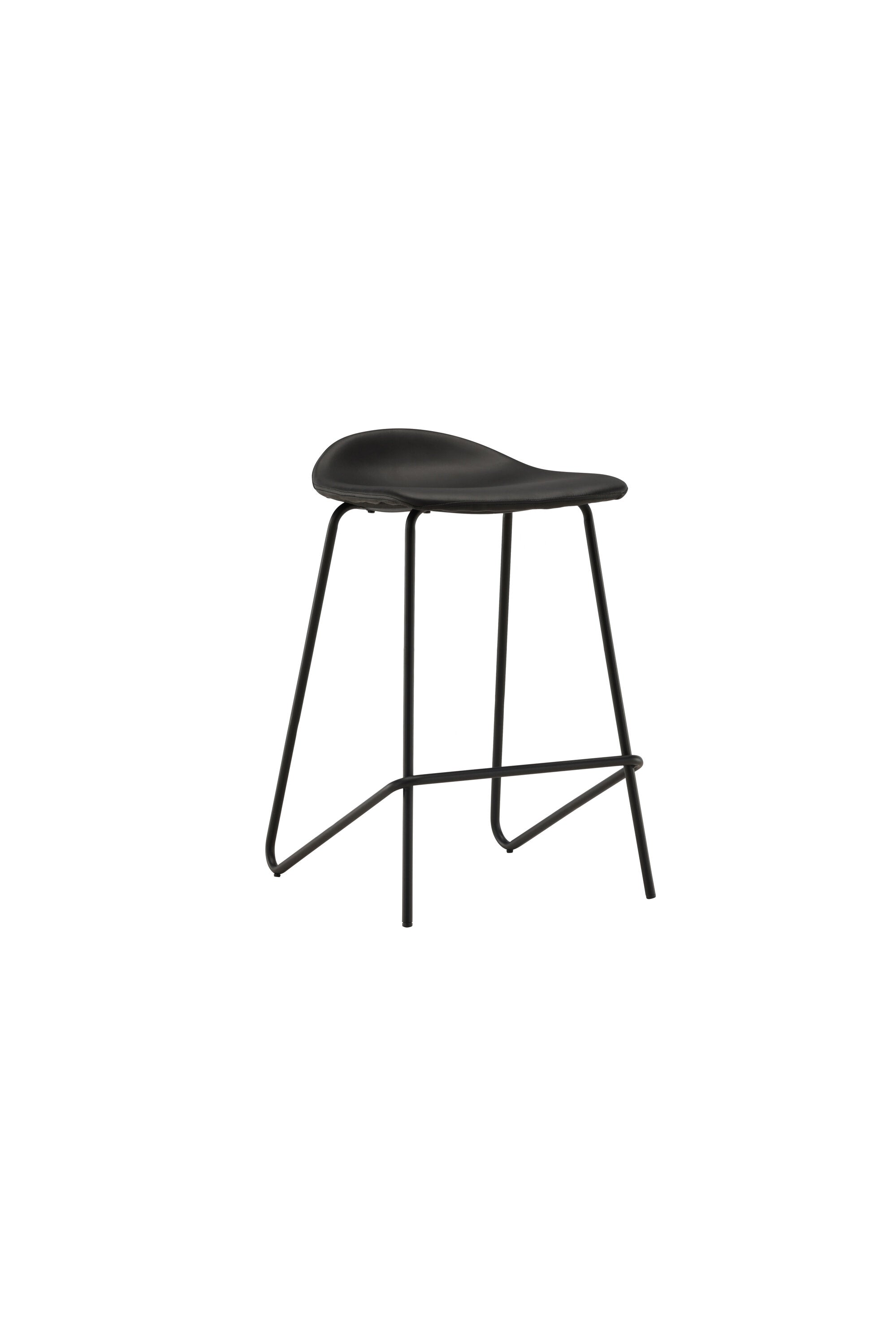 Grebbestad Barstuhl in Schwarz präsentiert im Onlineshop von KAQTU Design AG. Barstuhl ist von Vind