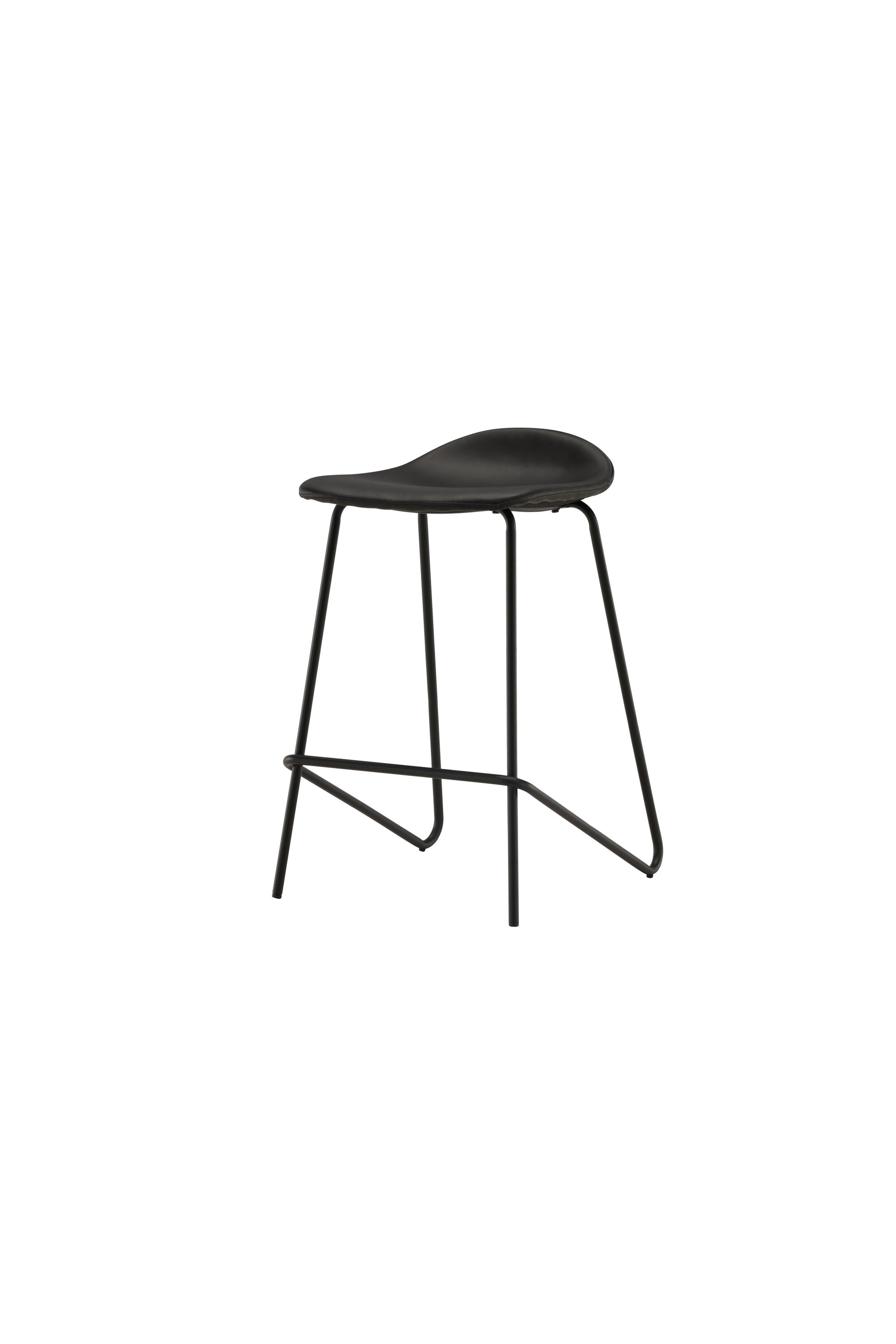 Grebbestad Barstuhl in Schwarz präsentiert im Onlineshop von KAQTU Design AG. Barstuhl ist von Vind