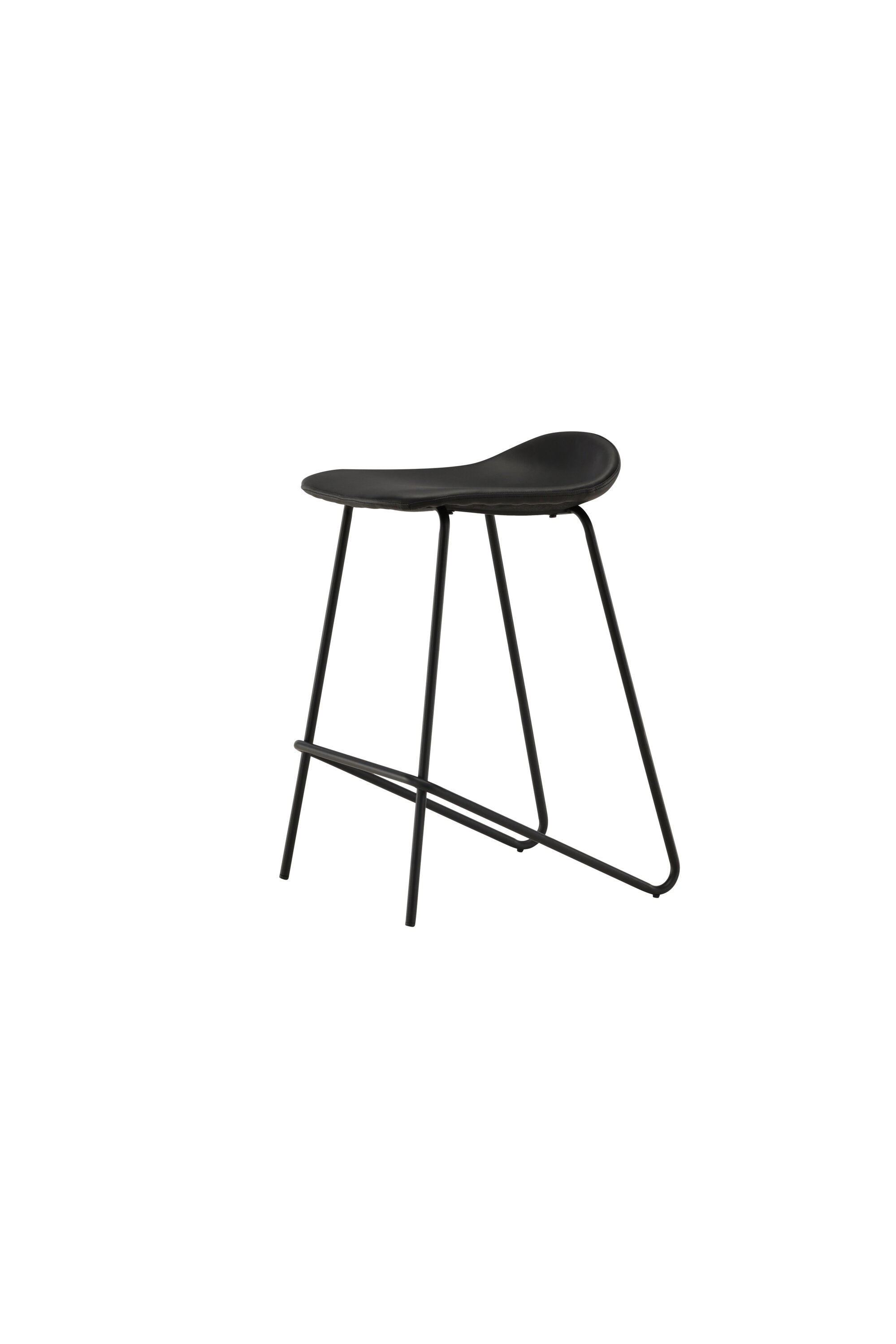 Grebbestad Barstuhl in Schwarz präsentiert im Onlineshop von KAQTU Design AG. Barstuhl ist von Vind