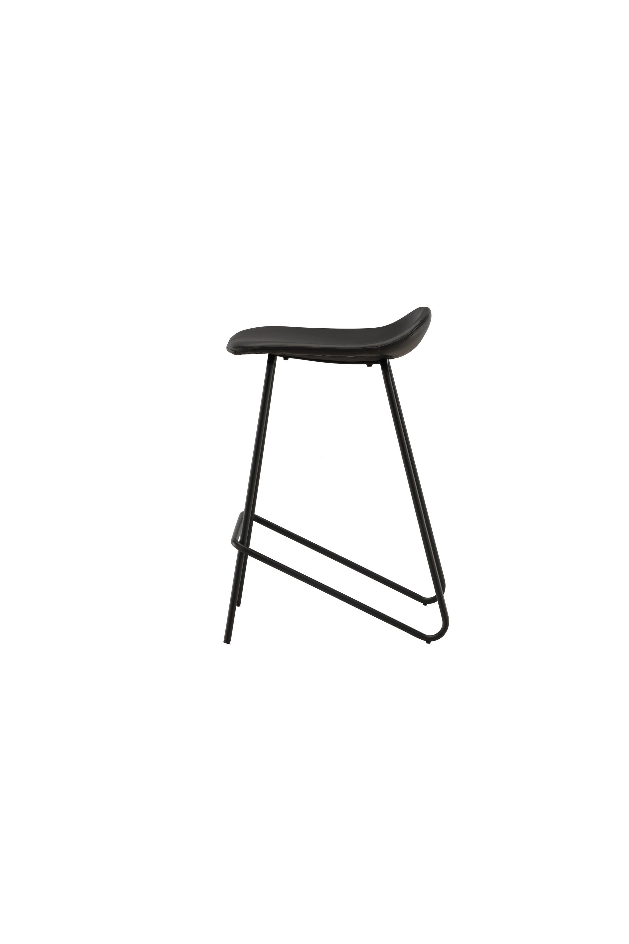 Grebbestad Barstuhl in Schwarz präsentiert im Onlineshop von KAQTU Design AG. Barstuhl ist von Vind