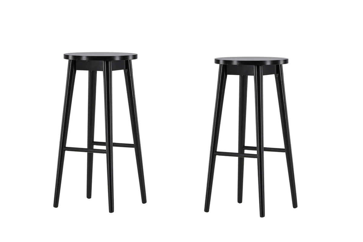 Mollösand Barstuhl in Schwarz präsentiert im Onlineshop von KAQTU Design AG. Barhocker ist von Vind