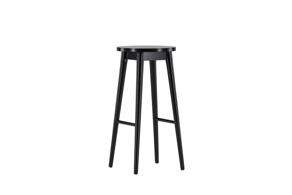 Mollösand Barstuhl in Schwarz präsentiert im Onlineshop von KAQTU Design AG. Barhocker ist von Vind