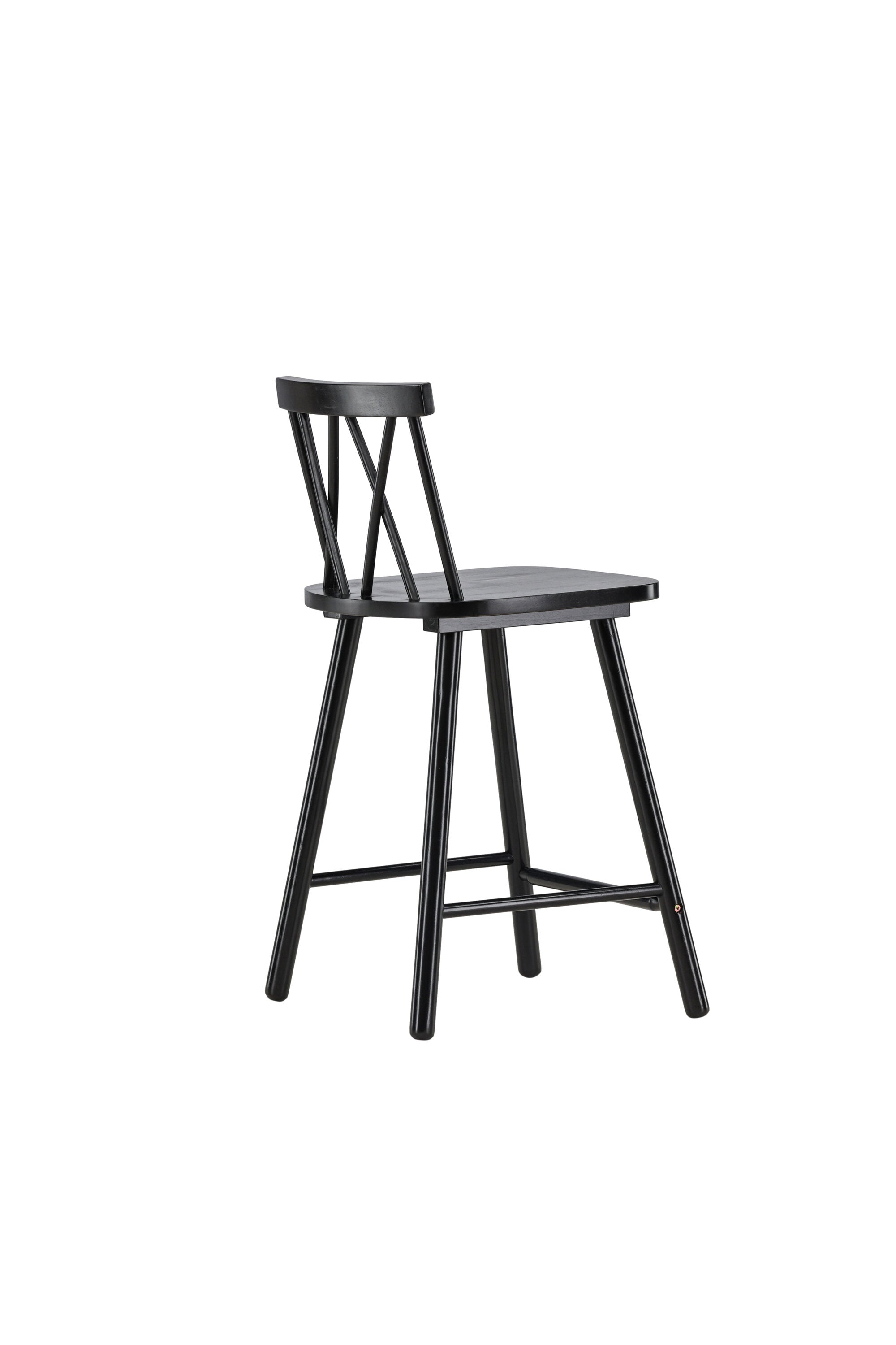 Mollöström Barstuhl in Schwarz präsentiert im Onlineshop von KAQTU Design AG. Barstuhl ist von Vind