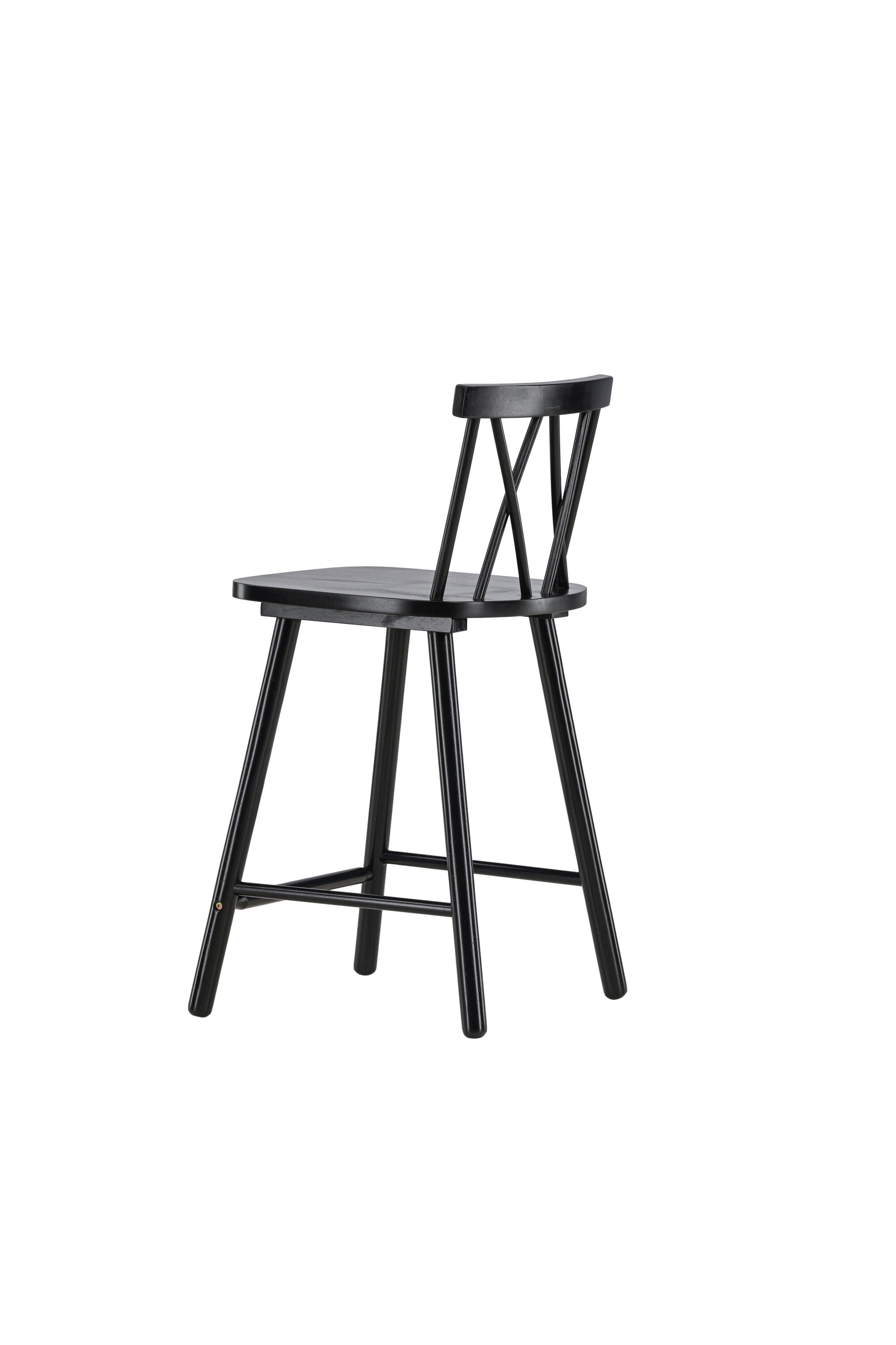 Mollöström Barstuhl in Schwarz präsentiert im Onlineshop von KAQTU Design AG. Barstuhl ist von Vind