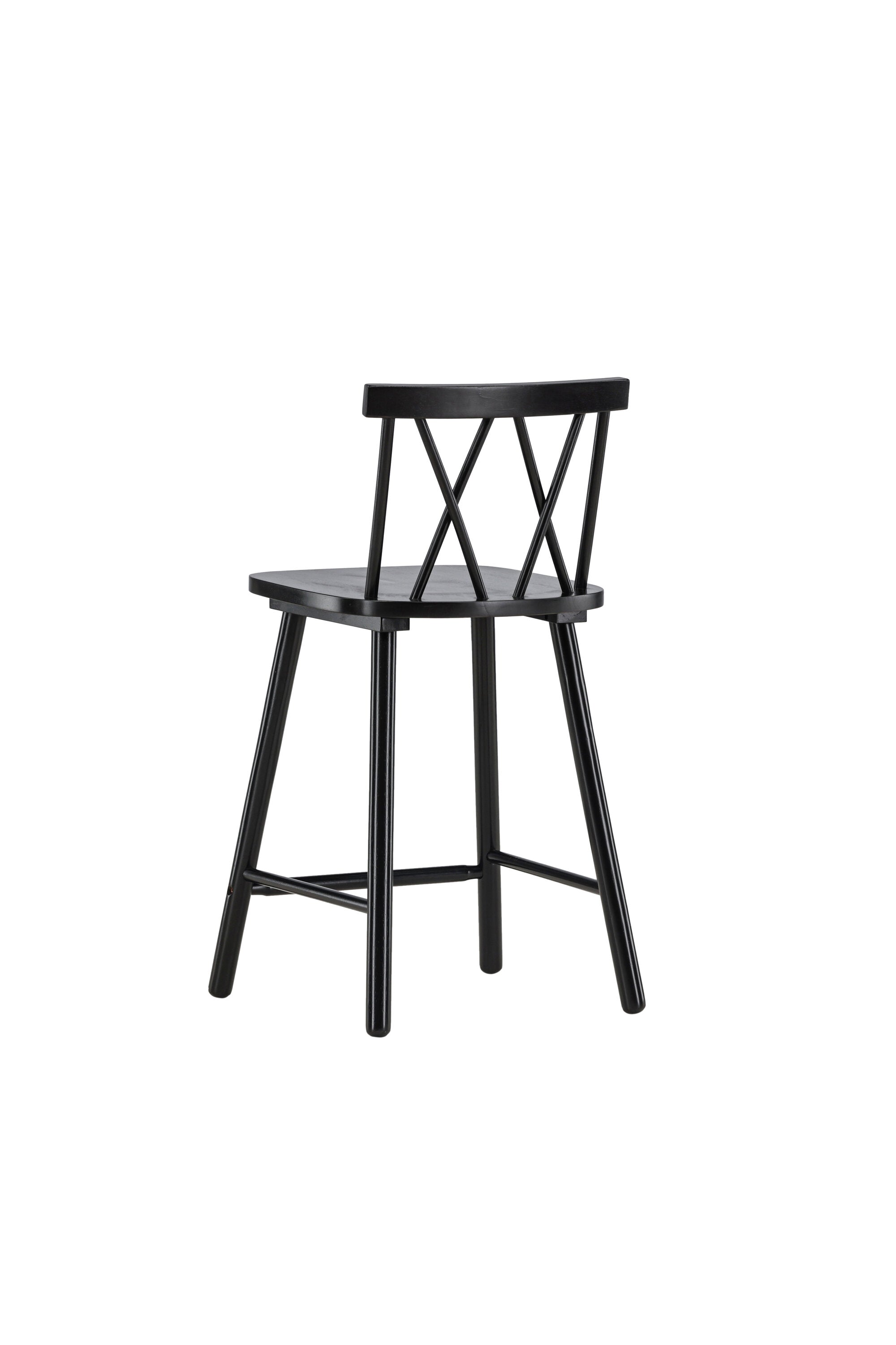 Mollöström Barstuhl in Schwarz präsentiert im Onlineshop von KAQTU Design AG. Barstuhl ist von Vind