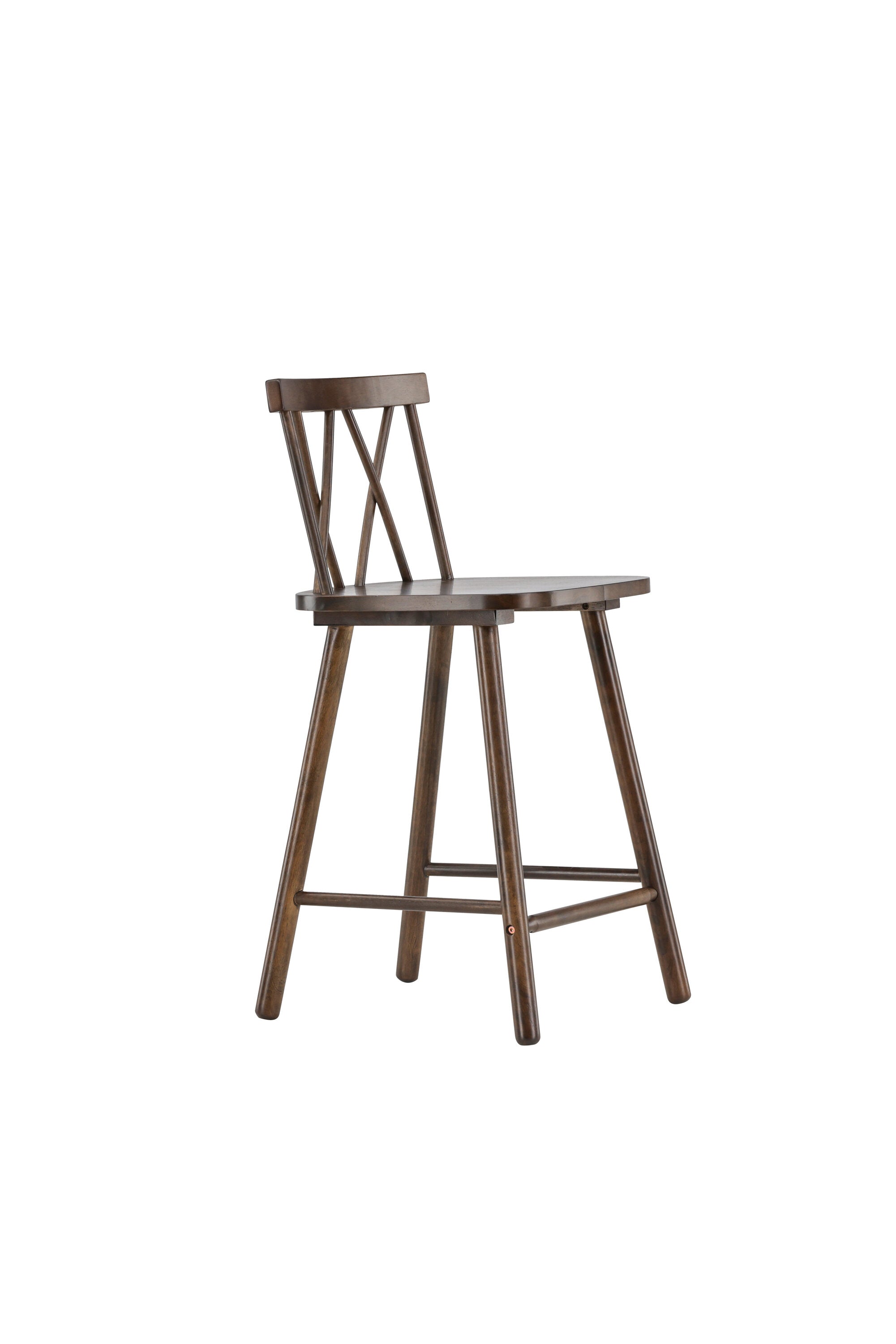 Mollöström Barstuhl in Mokka präsentiert im Onlineshop von KAQTU Design AG. Barstuhl ist von Vind