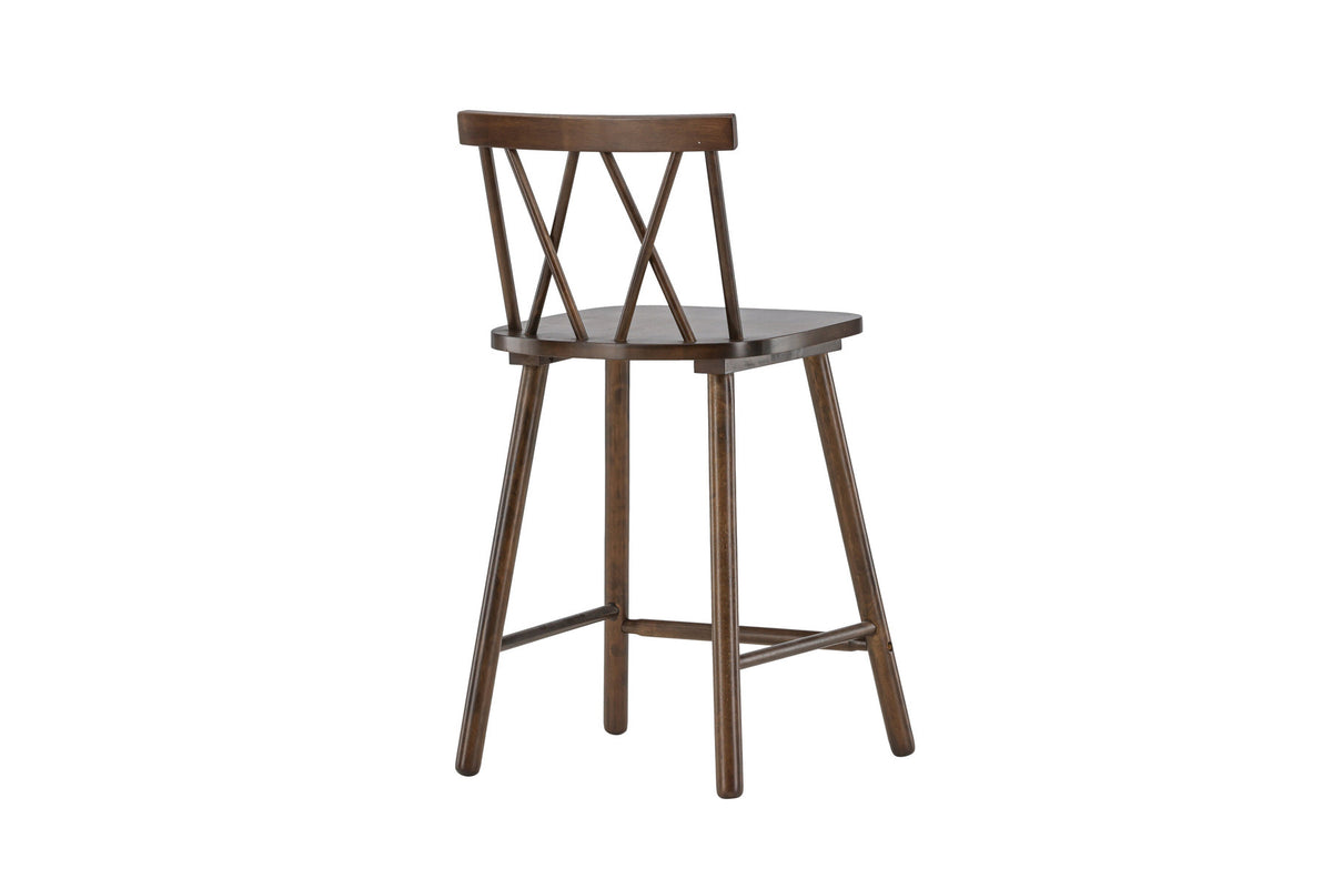 Mollöström Barstuhl in Mokka präsentiert im Onlineshop von KAQTU Design AG. Barstuhl ist von Vind