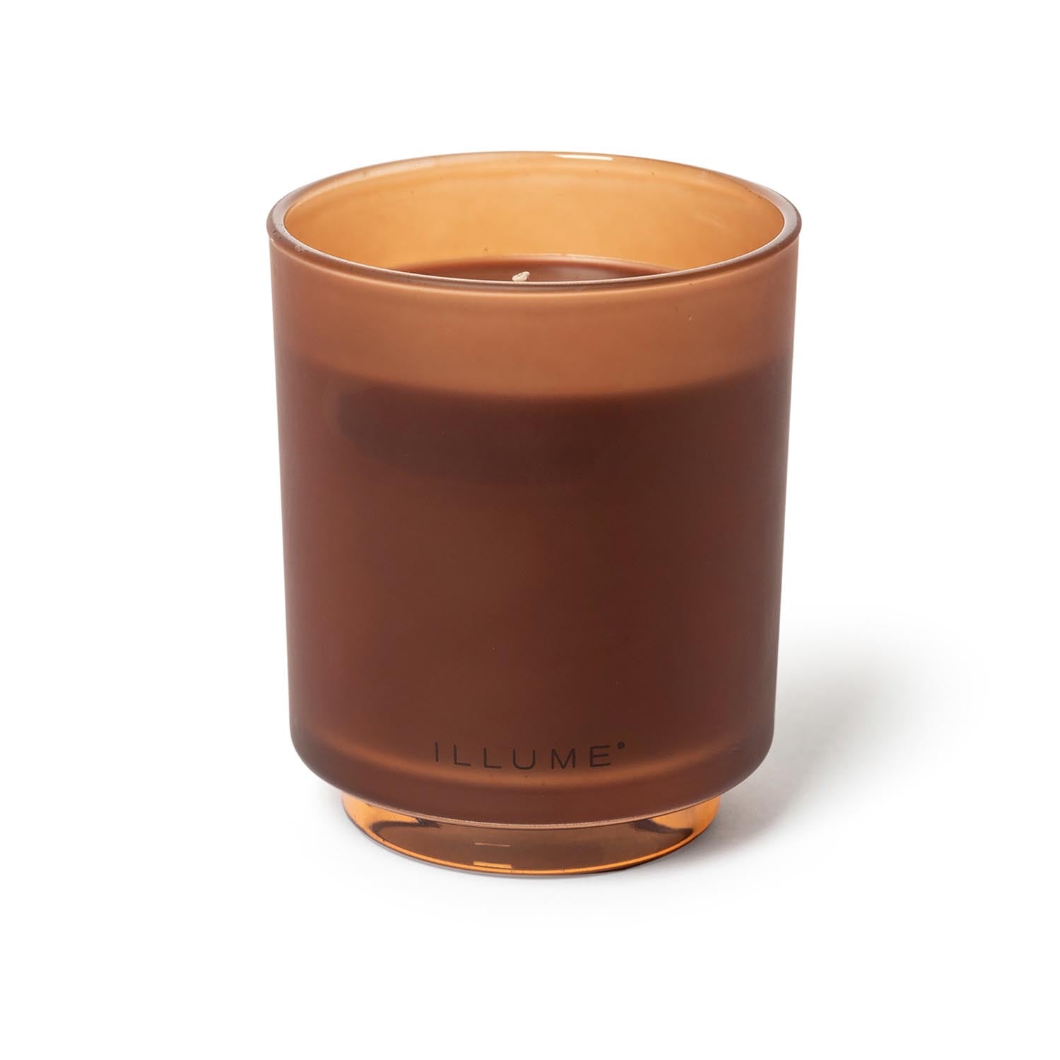 Terra Tabac Box Glass Candle, Braun, in Braun präsentiert im Onlineshop von KAQTU Design AG. Duftkerze ist von Illume