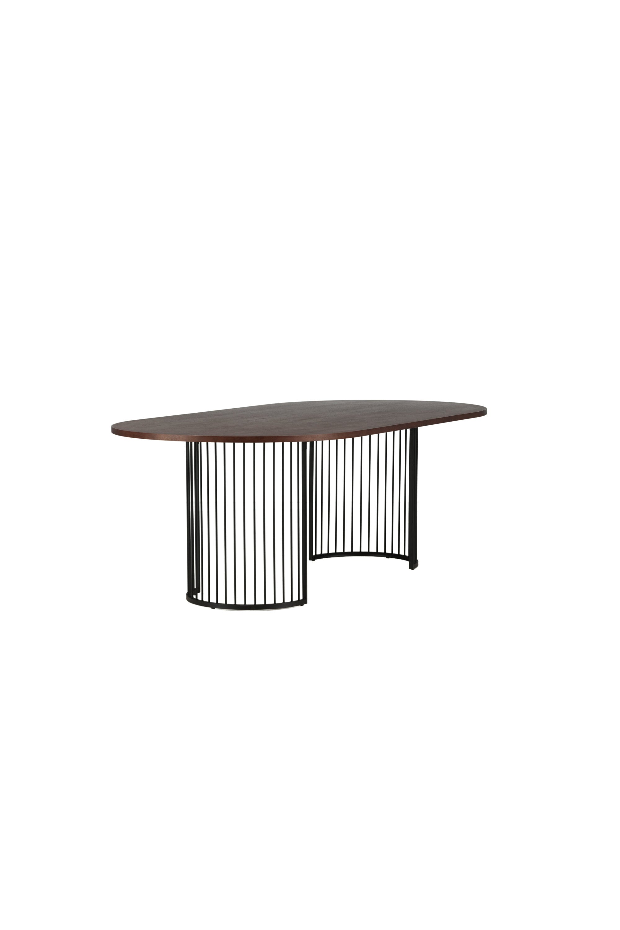 Hamneskär Tisch in Nussbaum präsentiert im Onlineshop von KAQTU Design AG. Esstisch ist von Vind