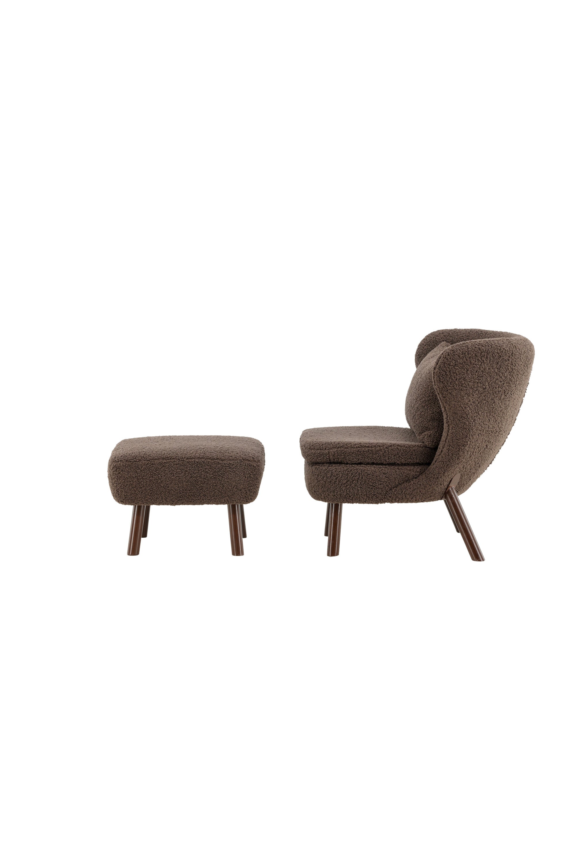Ryxö Sessel in Braun präsentiert im Onlineshop von KAQTU Design AG. Sessel ist von Vind