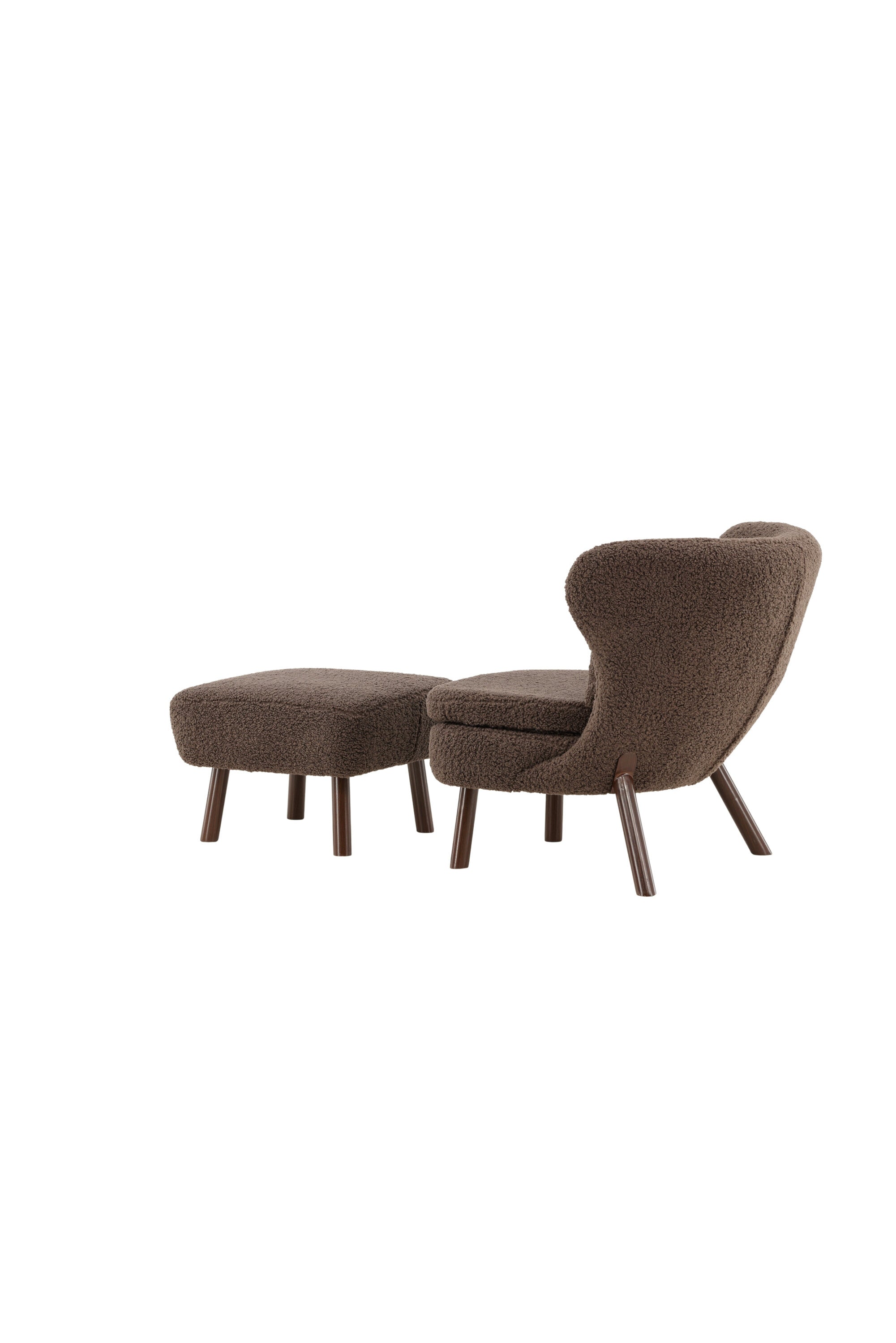 Ryxö Sessel in Braun präsentiert im Onlineshop von KAQTU Design AG. Sessel ist von Vind