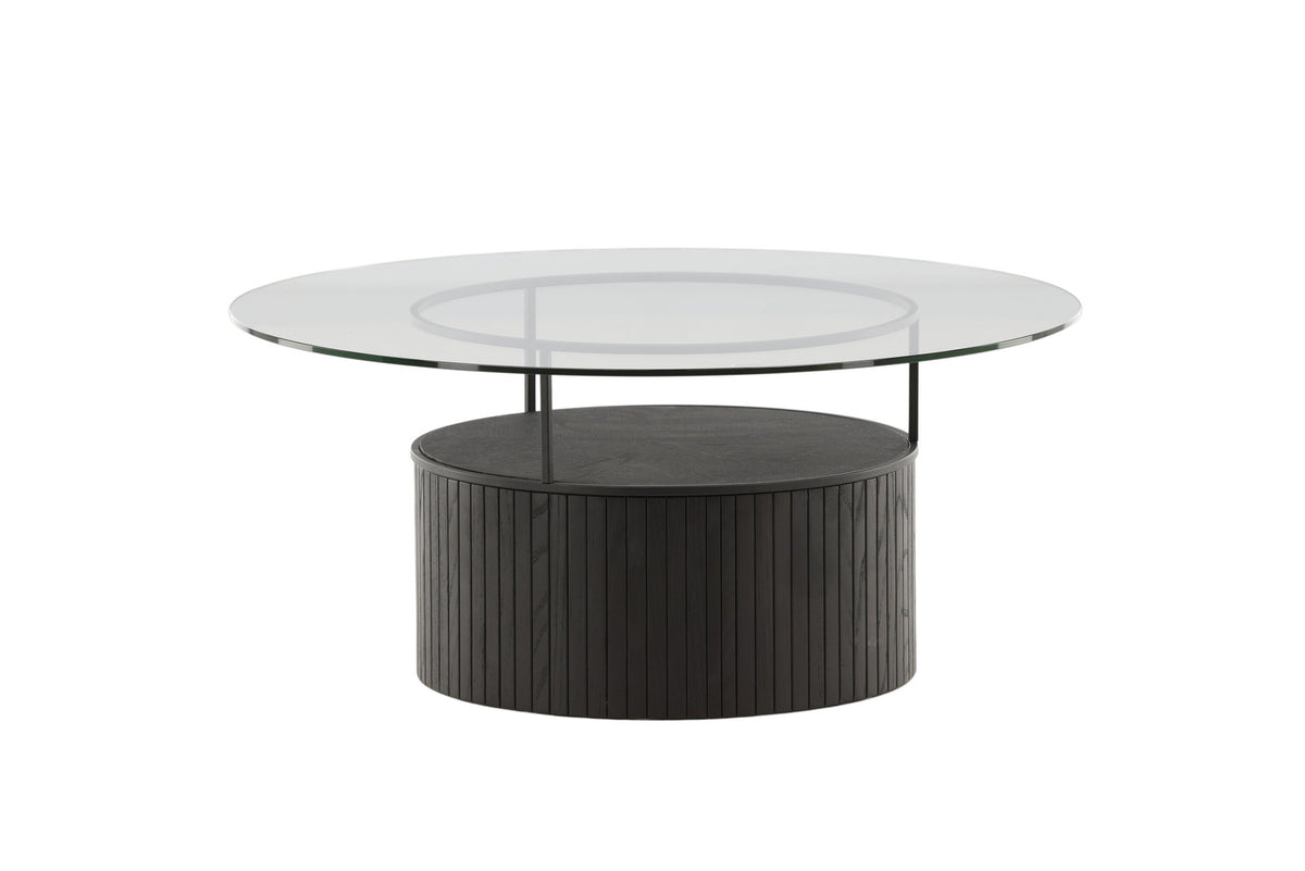 Bovall Coffee Tisch in Schwarz präsentiert im Onlineshop von KAQTU Design AG. Beistelltisch ist von Furniture Fashion