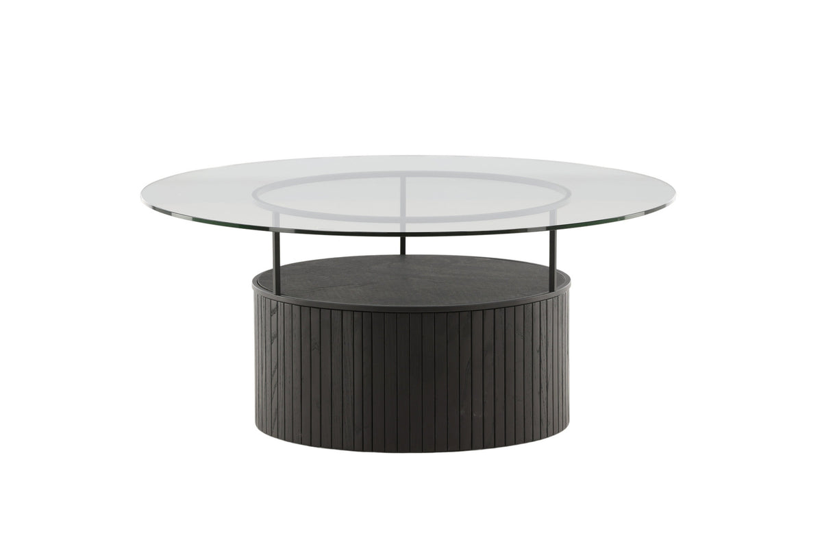 Bovall Coffee Tisch in Schwarz präsentiert im Onlineshop von KAQTU Design AG. Beistelltisch ist von Furniture Fashion