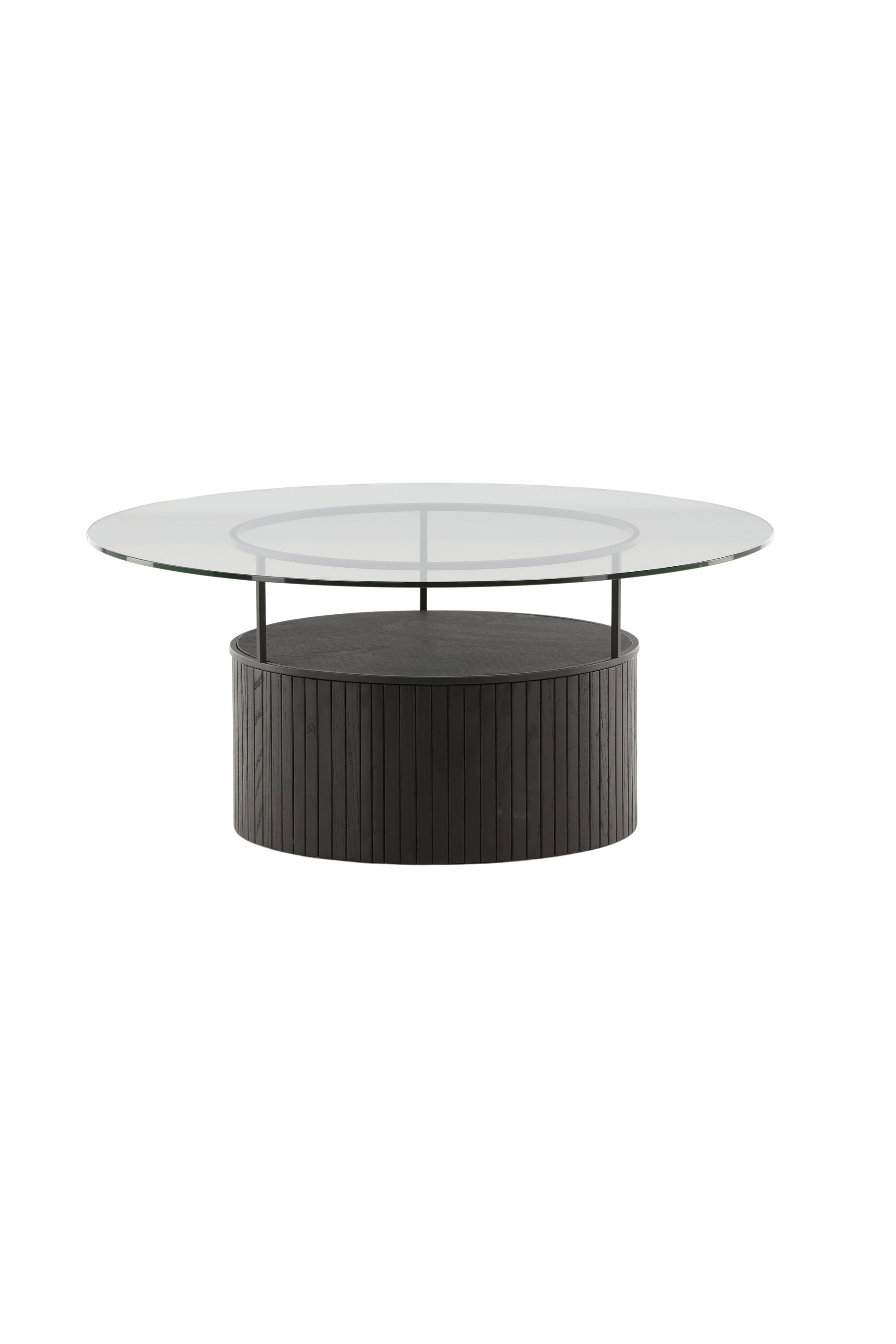 Bovall Coffee Tisch in Schwarz präsentiert im Onlineshop von KAQTU Design AG. Beistelltisch ist von Furniture Fashion