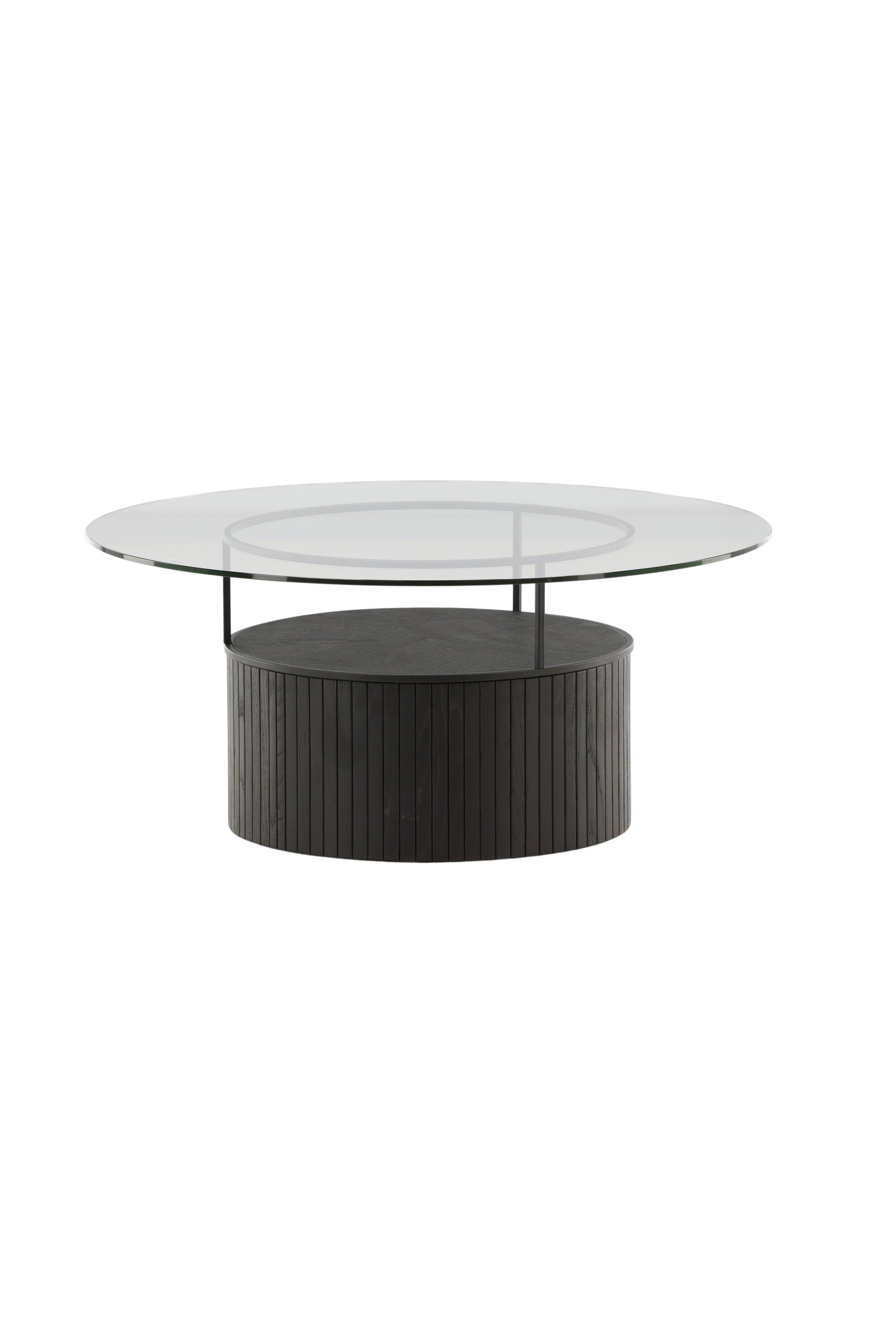Bovall Coffee Tisch in Schwarz präsentiert im Onlineshop von KAQTU Design AG. Beistelltisch ist von Furniture Fashion