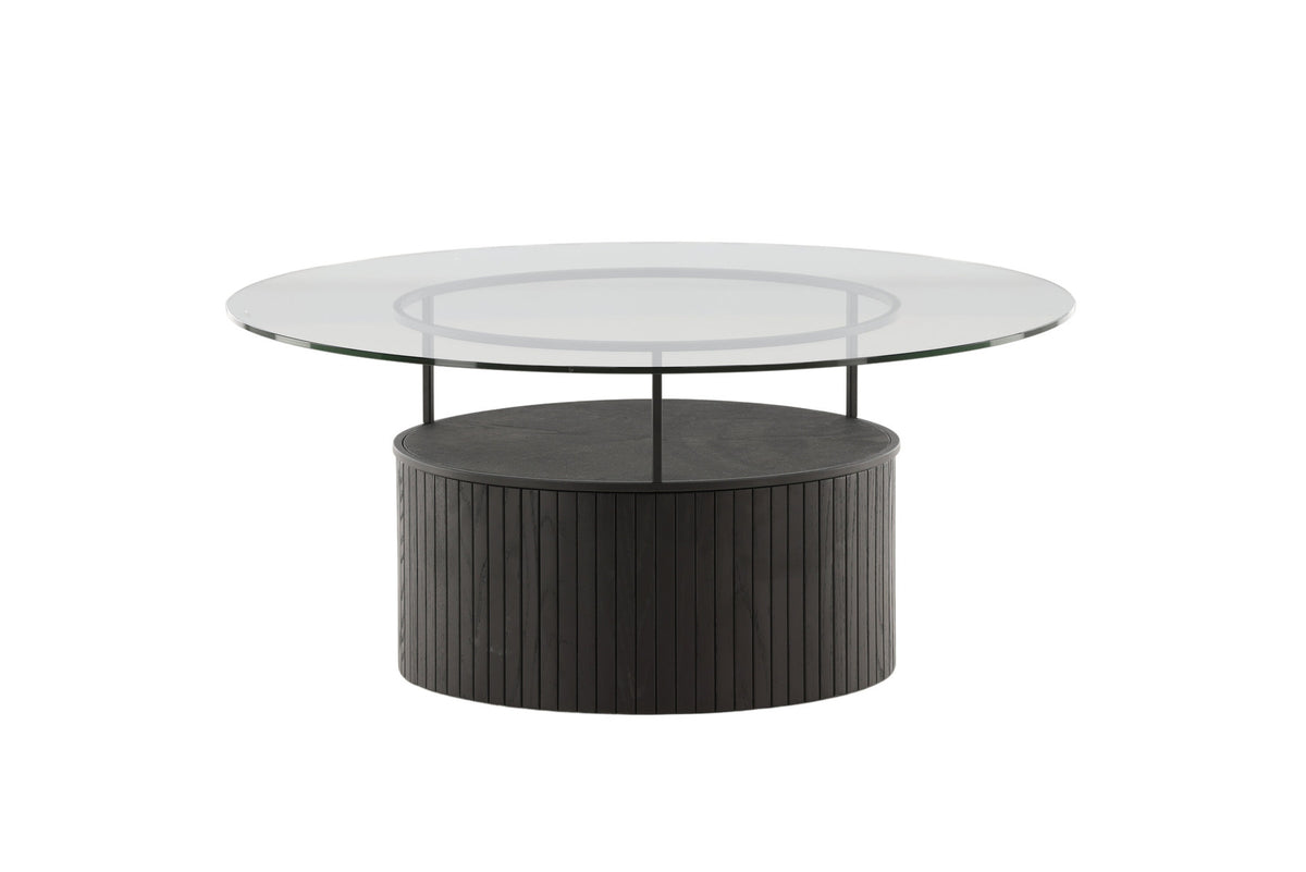 Bovall Coffee Tisch in Schwarz präsentiert im Onlineshop von KAQTU Design AG. Beistelltisch ist von Furniture Fashion