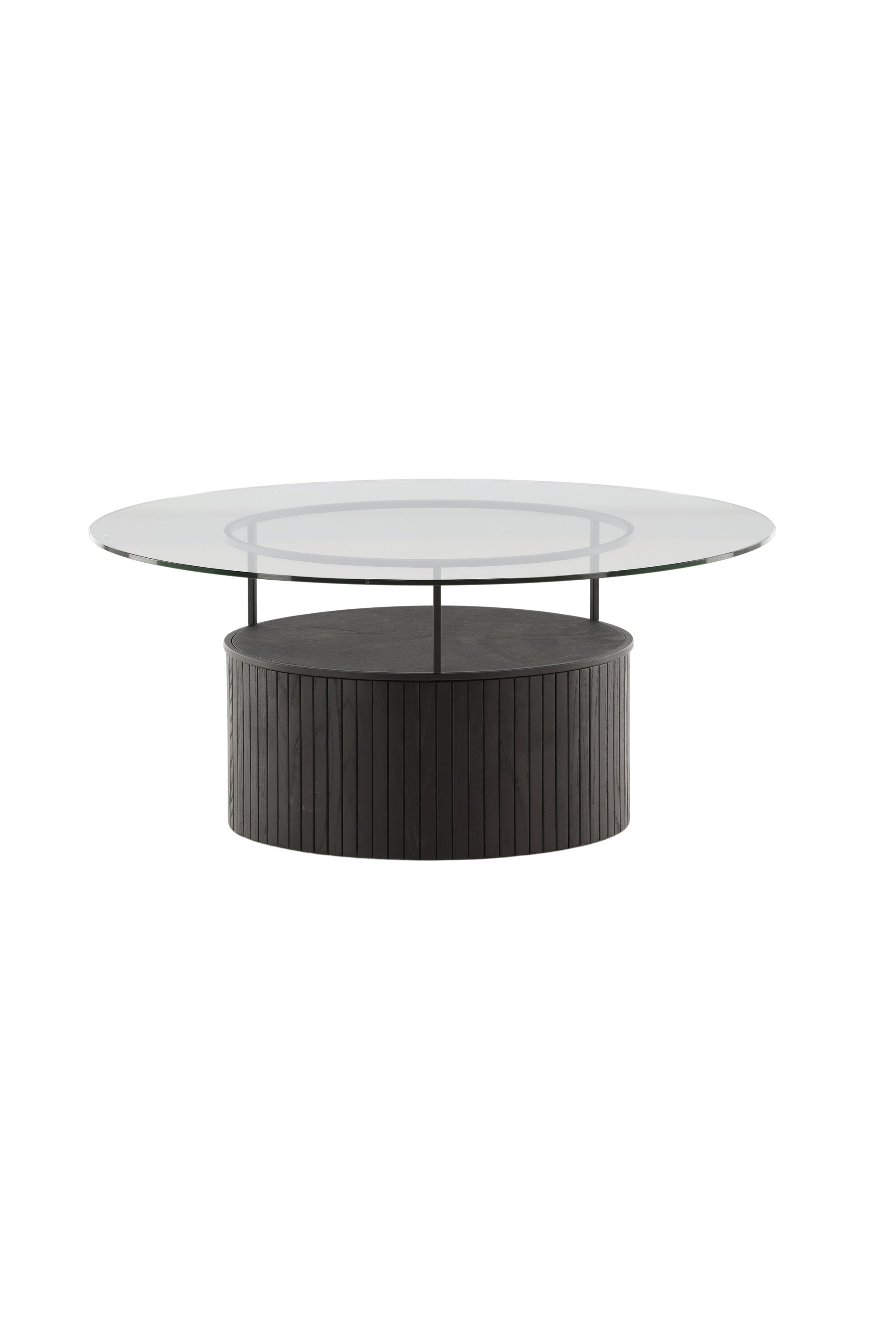 Bovall Coffee Tisch in Schwarz präsentiert im Onlineshop von KAQTU Design AG. Beistelltisch ist von Furniture Fashion