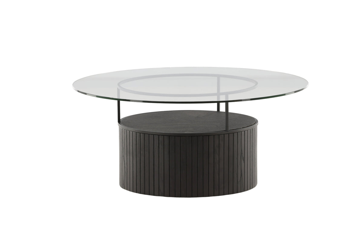 Bovall Coffee Tisch in Schwarz präsentiert im Onlineshop von KAQTU Design AG. Beistelltisch ist von Furniture Fashion